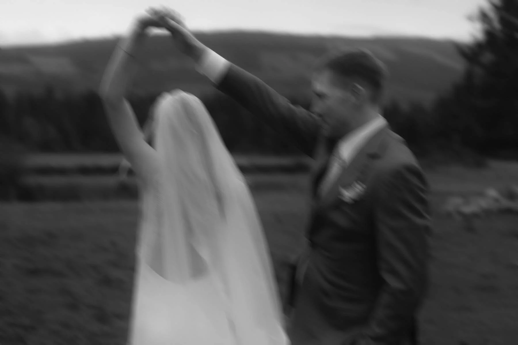 Movement and emotion, wedding day