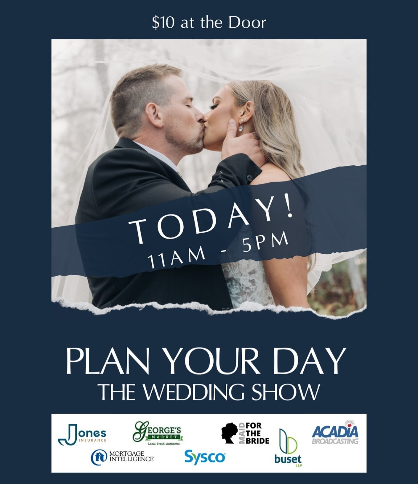 IT&rsquo;S HERE!!💍🤍
 
Plan Your Day - The Wedding Show 2024 is happening today at the CLE Coliseum from 11:00am - 5:00pm! 

$10 at the door.

More than 50 vendors of Thunder Bay have been working hard to get their booths &amp; performances ready fo
