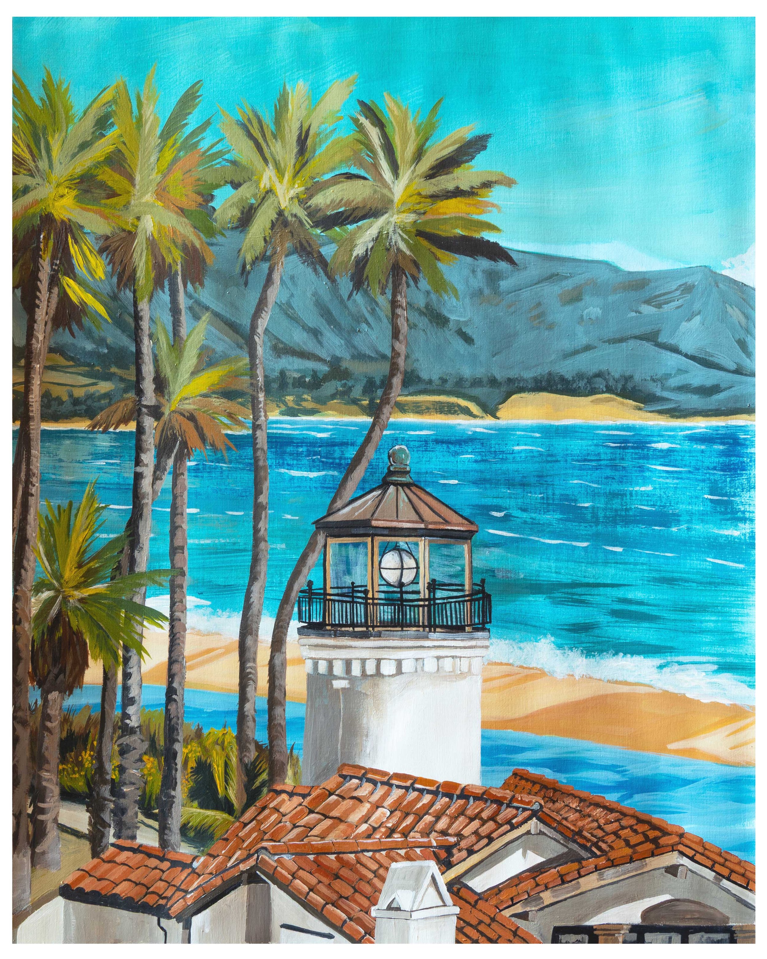 Lighthouse in Santa Barbara, California 