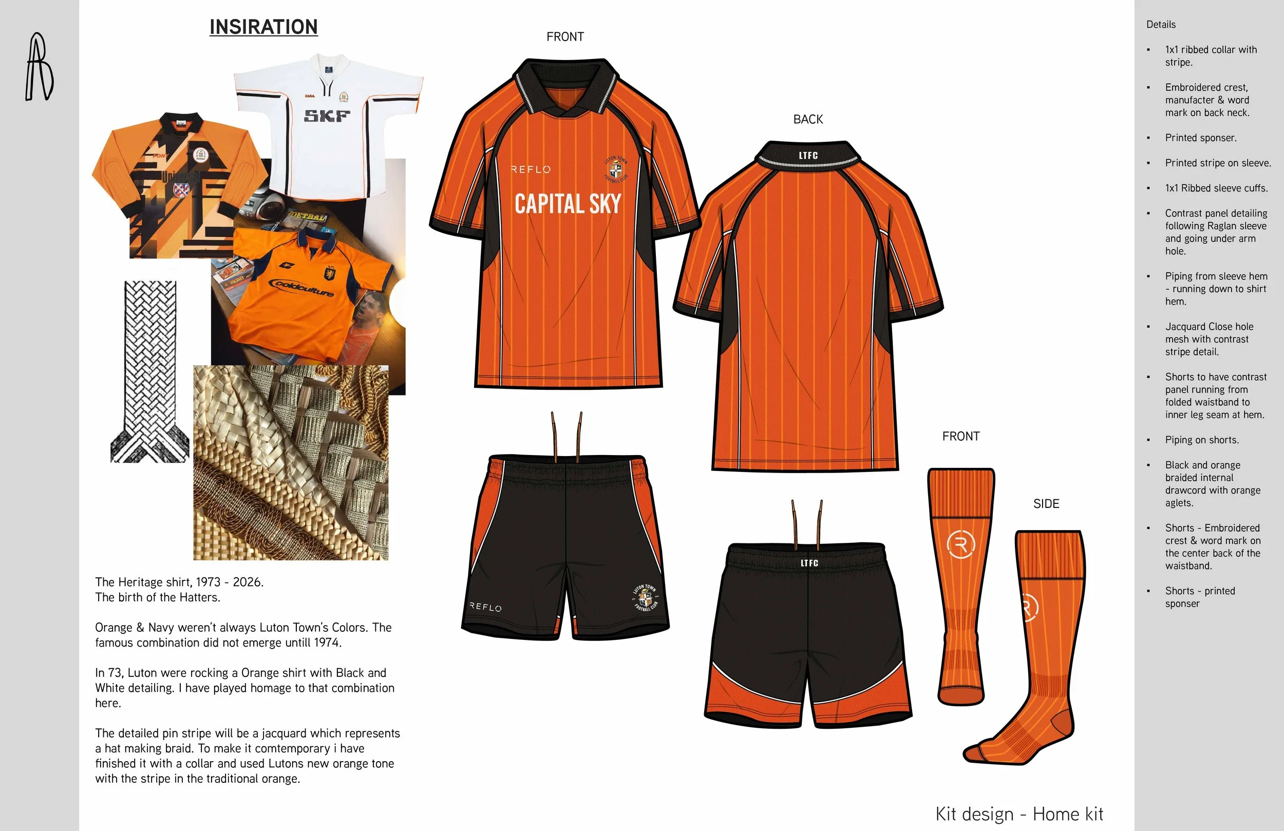 Luton Town FC — 2028 Concept Collection