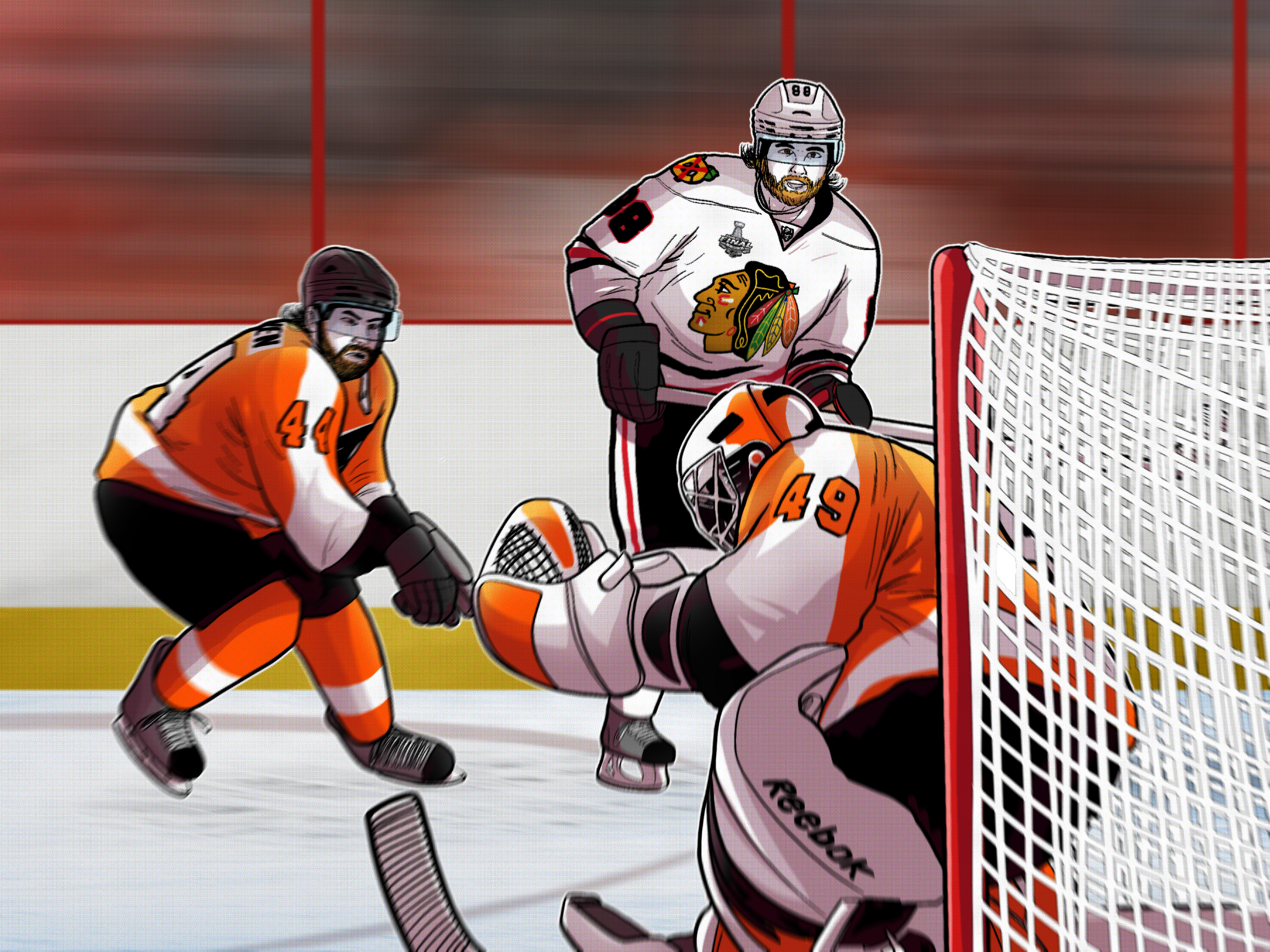 Blackhawks/Flyers Game 6 Finals