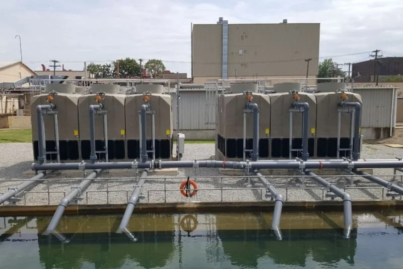 Delta Cooling Towers installed in New England for HVAC and Industrial Cooling