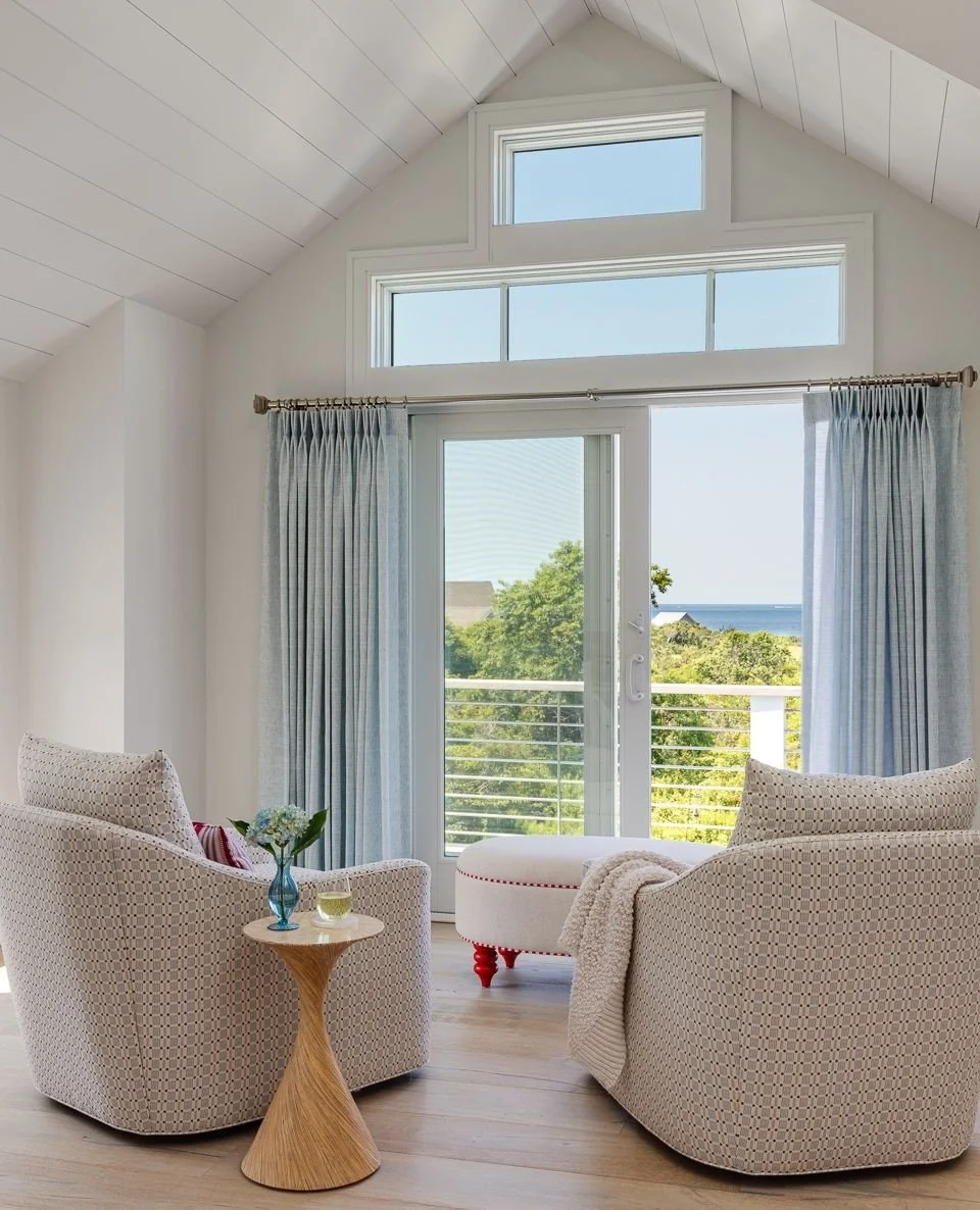 In a home designed for a family of six, gathering mattered &mdash; but so did creating places where everyone could spread out without feeling disconnected.⁠
⁠
Just off the main living area, this smaller sitting space gives the family a quieter place 