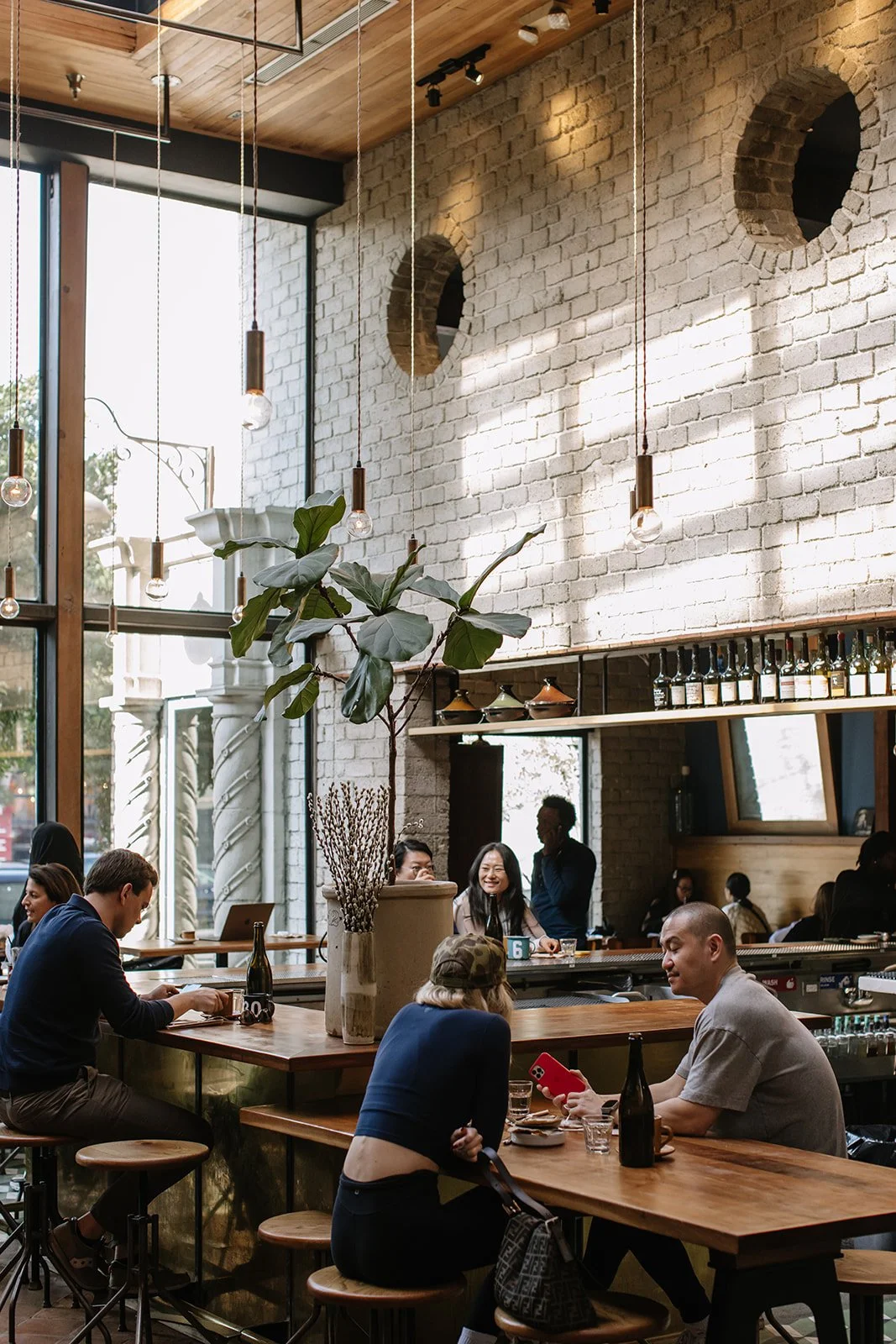 Sunny spot for the lunch crowd. Lunch offered daily, 11am - 2pm.