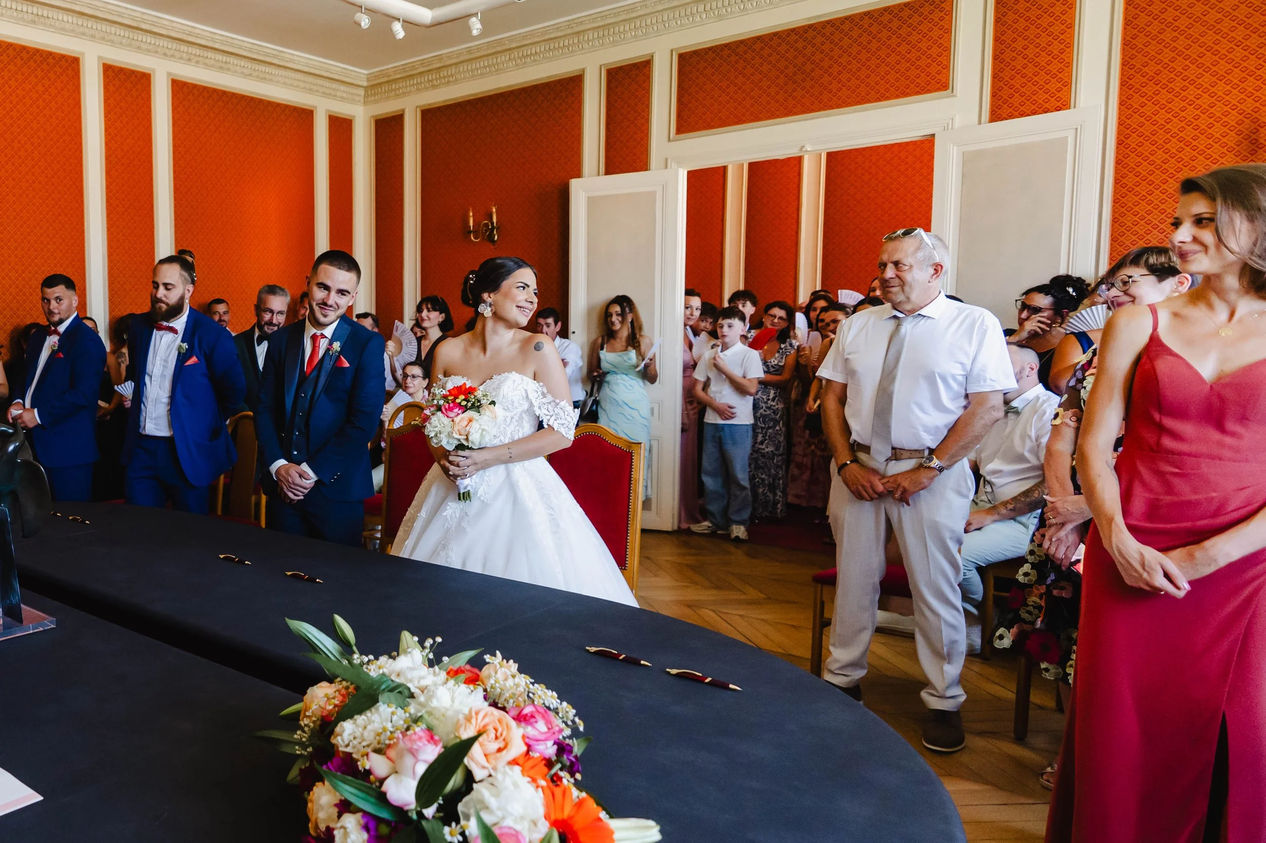 Mariage à la mairie de Bagneux Sur Loing
