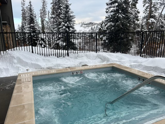 Winter Park, Colorado Commercial Spa (concrete)