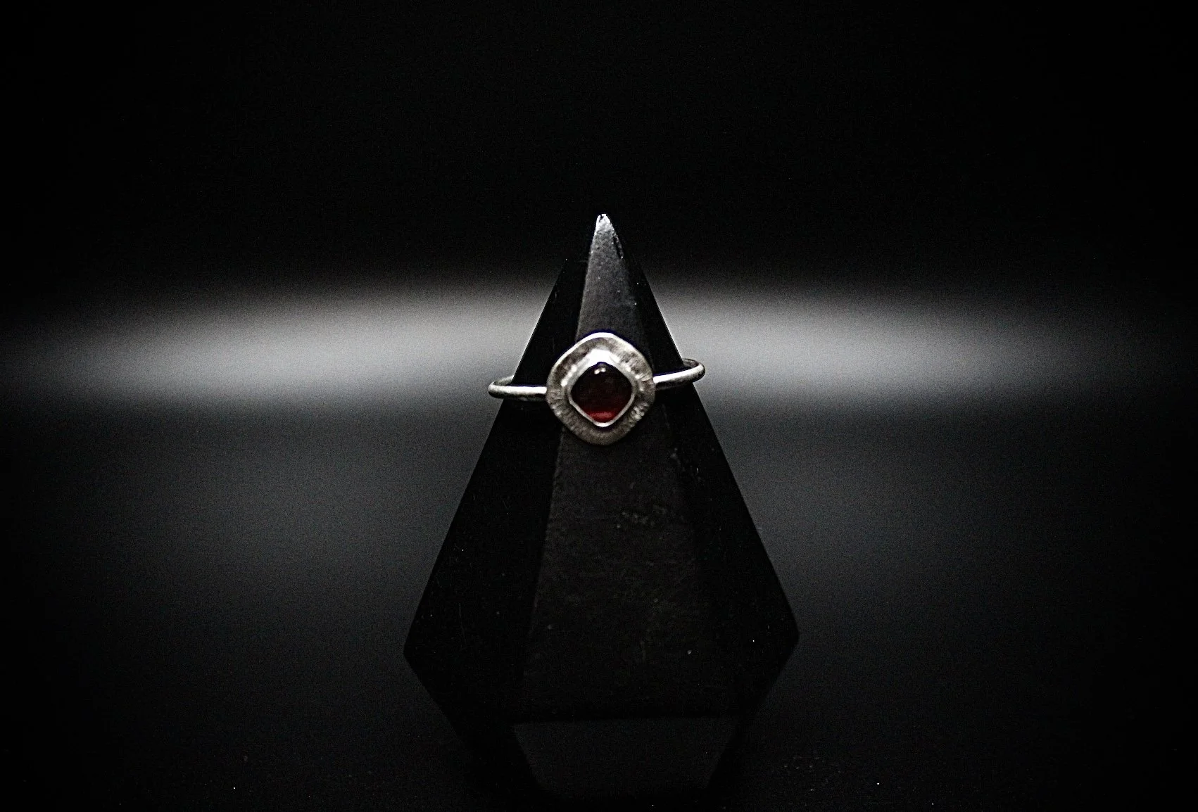 Garnet Stacker Ring