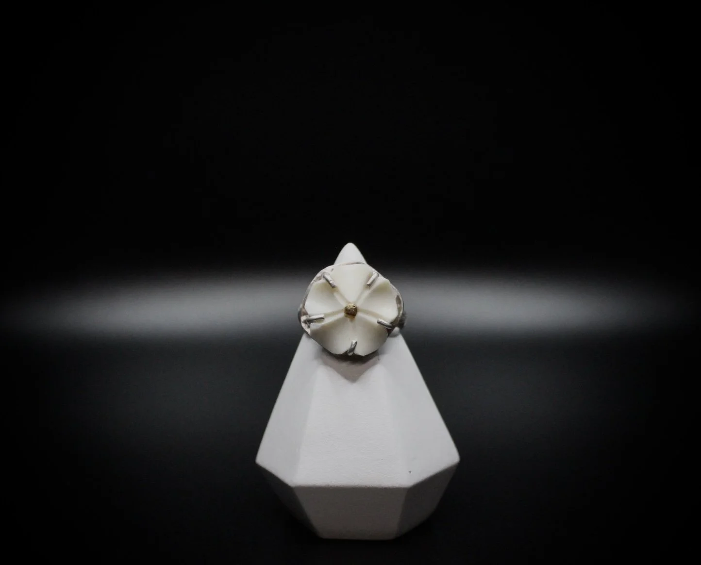 Alaska Nugget Mammoth Ivory Ring