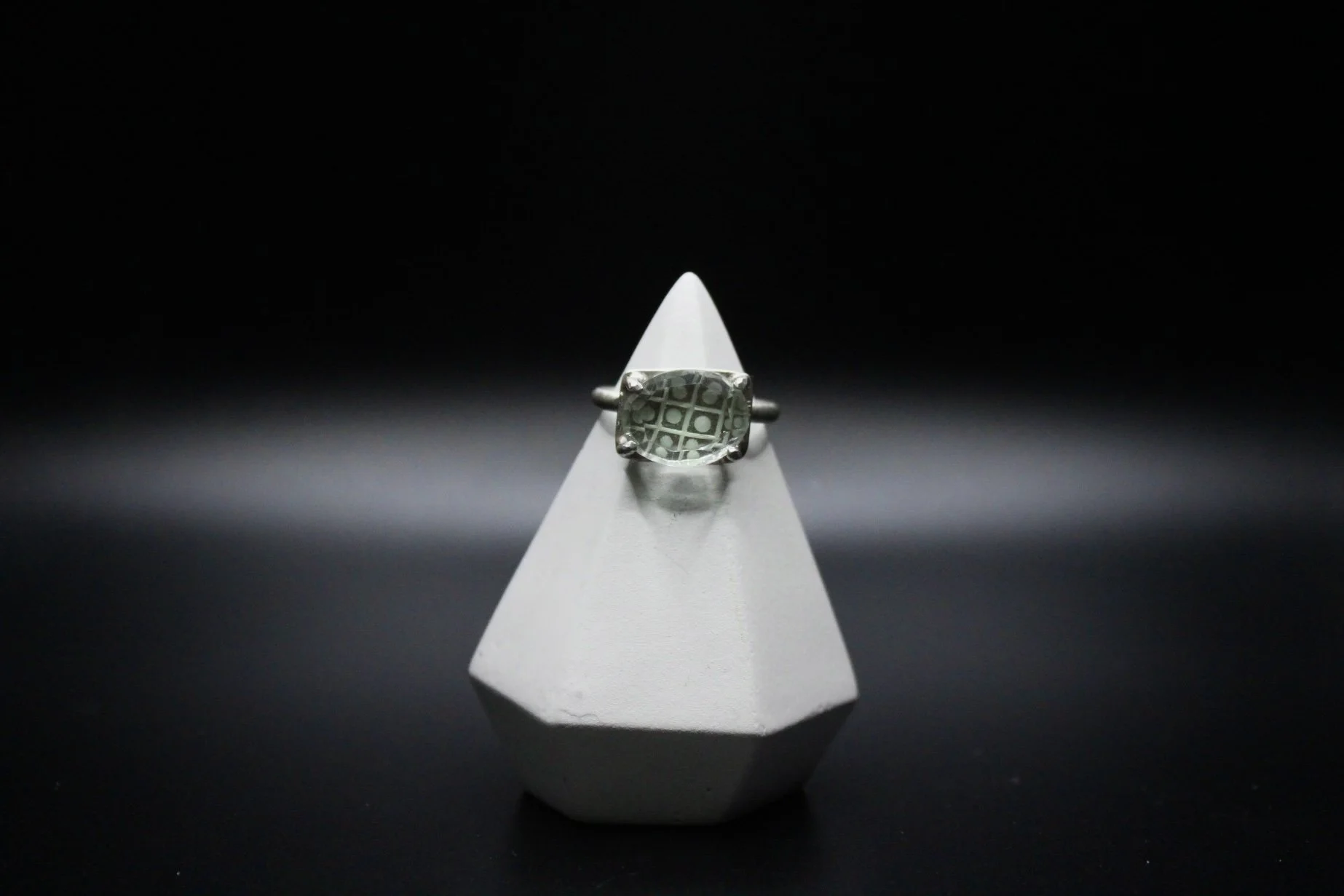 Green Prasiolite Intaglios