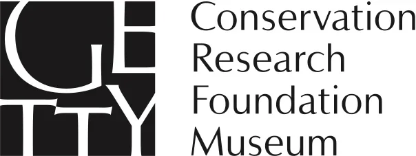 Logo of the GETY Conservation Research Foundation Museum, featuring the organization abbreviation 'GETY' in stylized black and white text.
