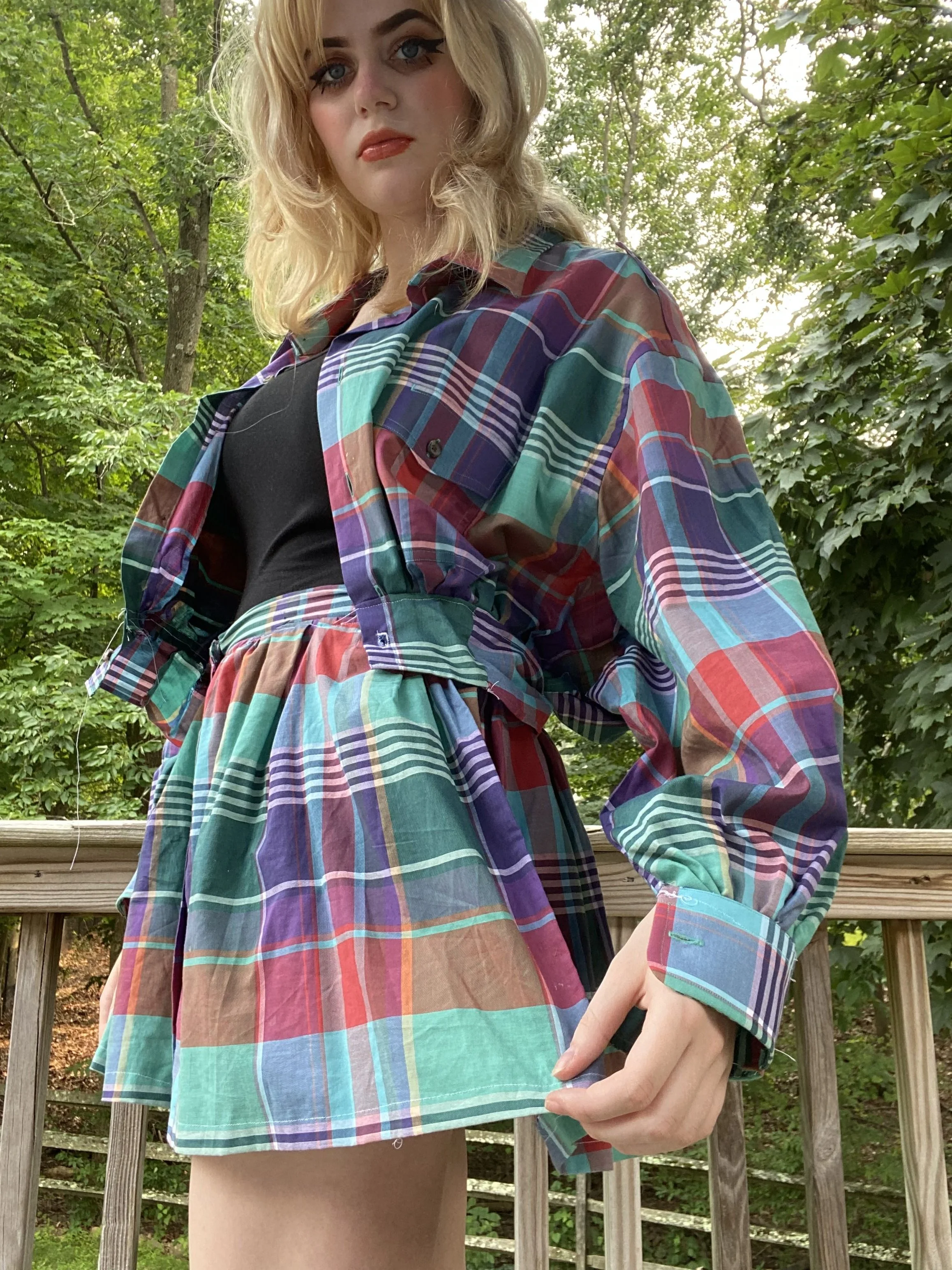 Men's shirt thrift flip