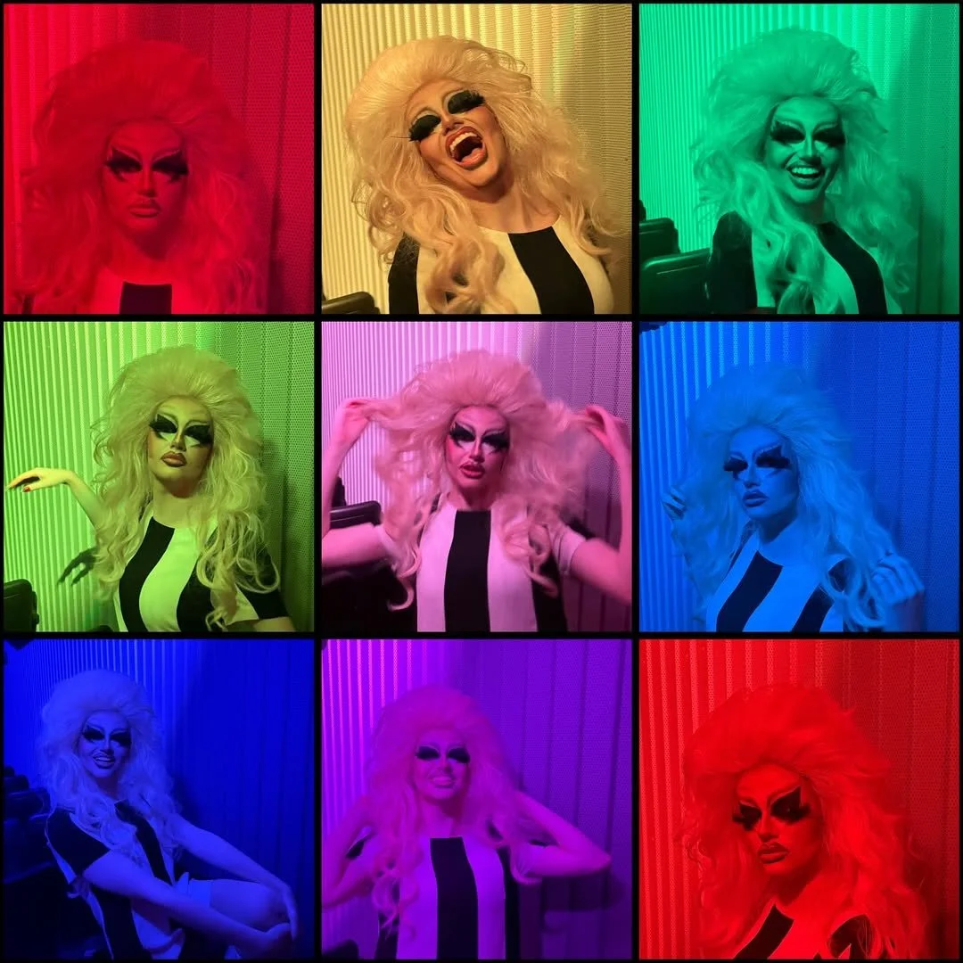 Trixie Mattel costume - drag wig styling and makeup