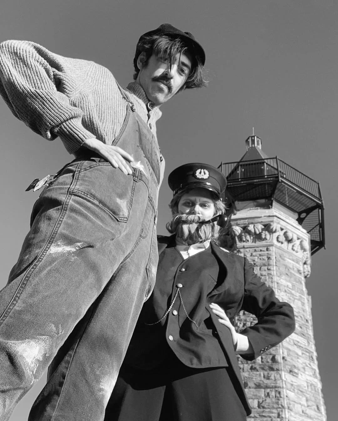 The Lighthouse costumes - weathering, wig and makeup styling