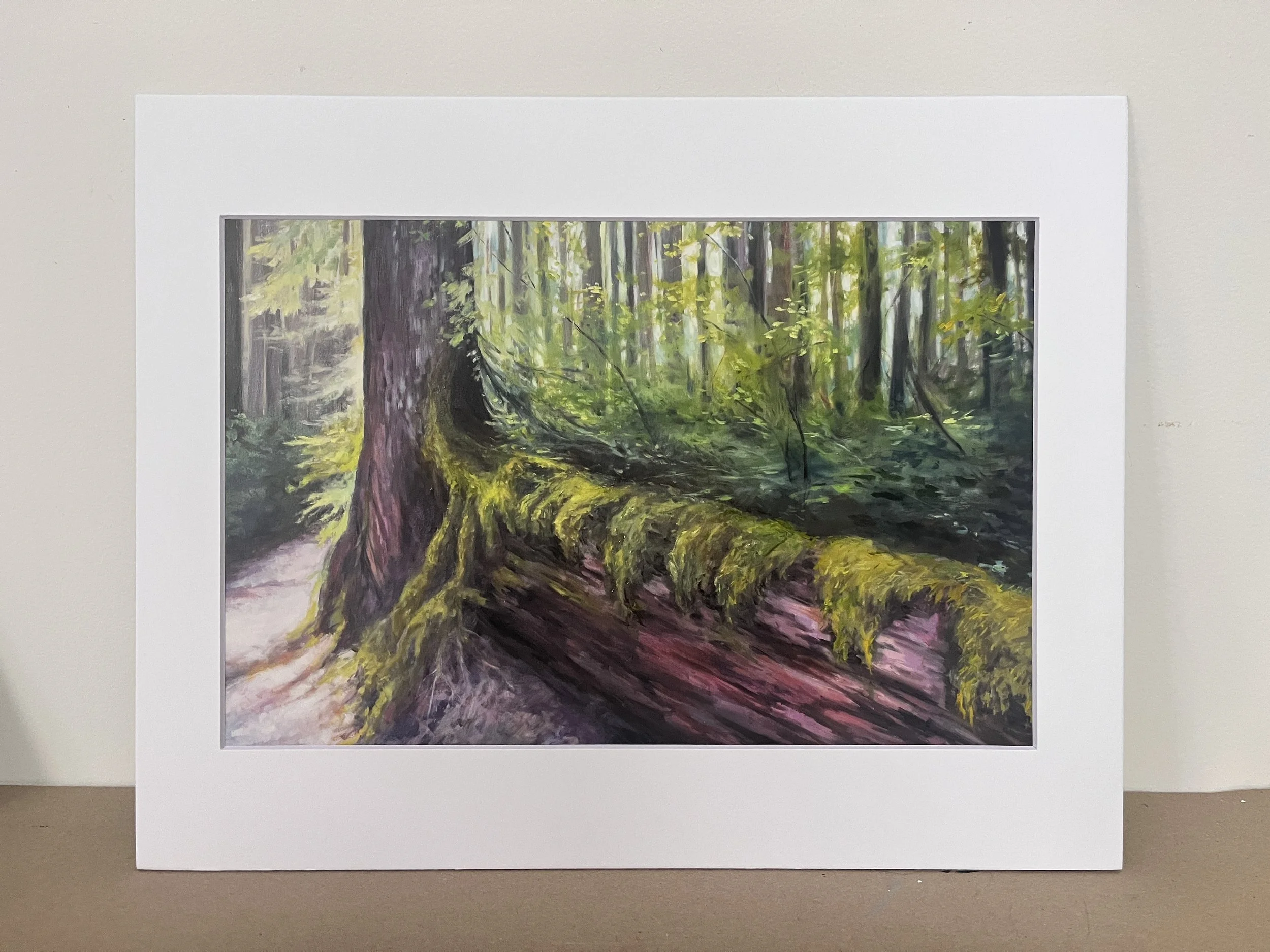 “Nurse Log” Art Print
