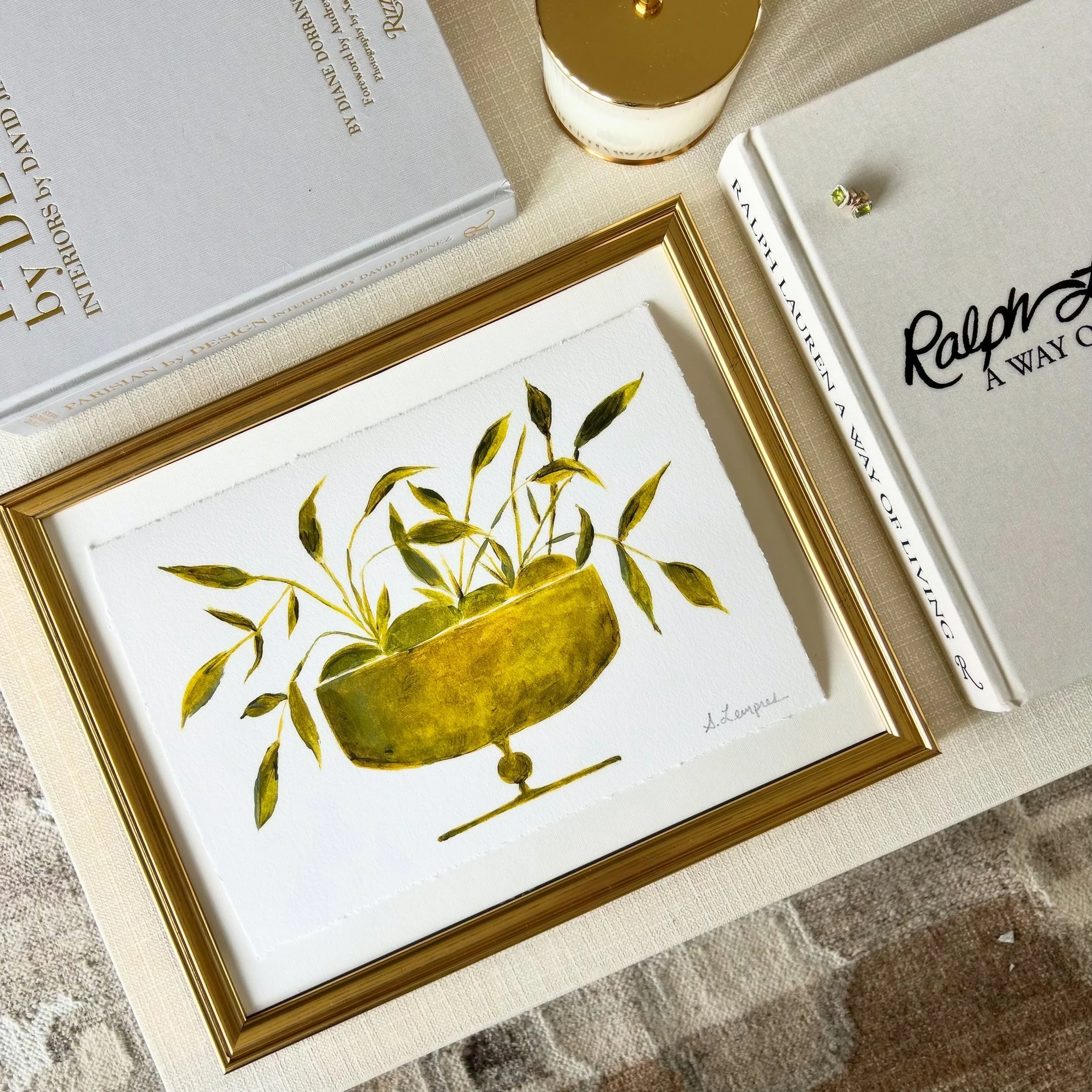 PRINT - Botanique Vert