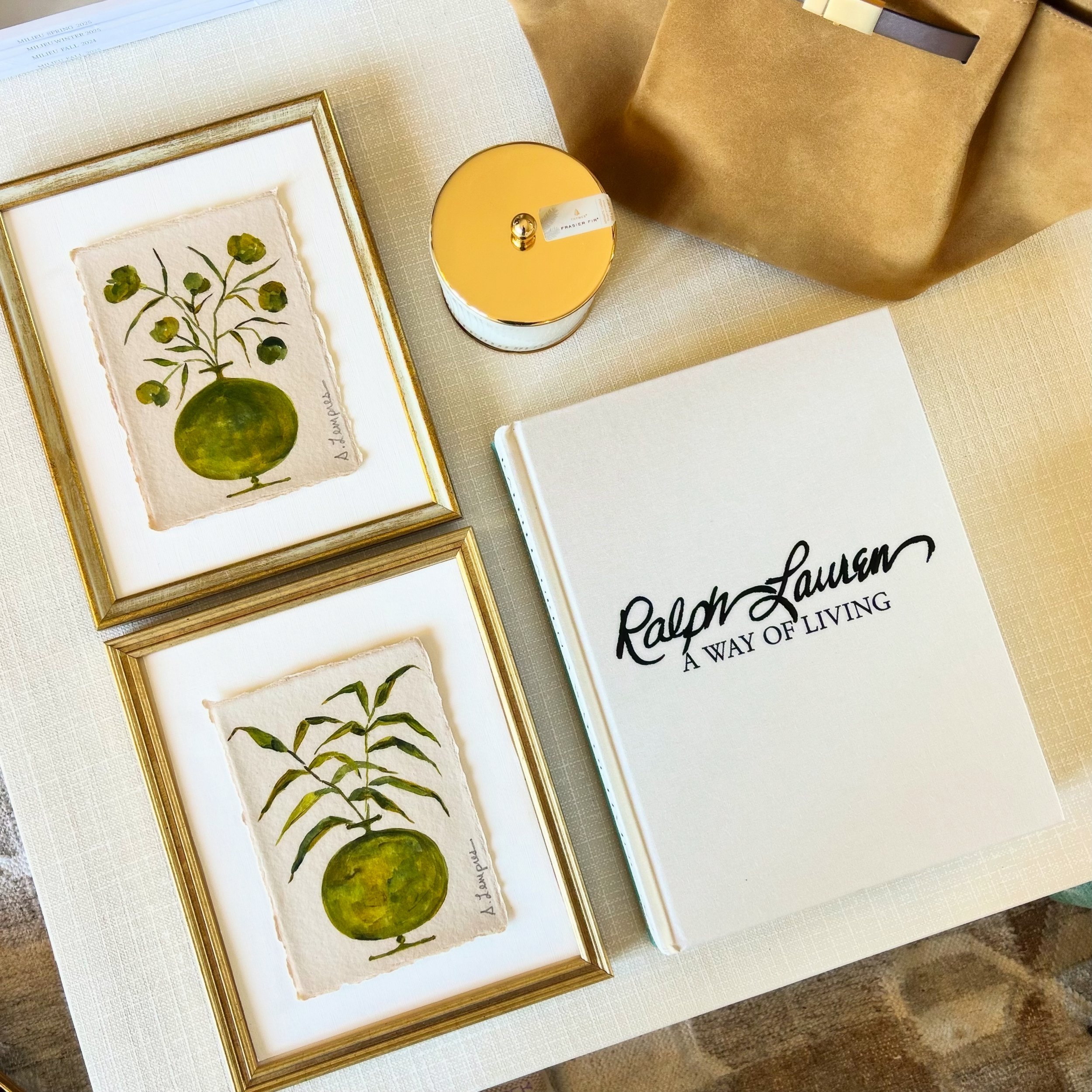 Botanique Vert, Petite - Pair No. 5