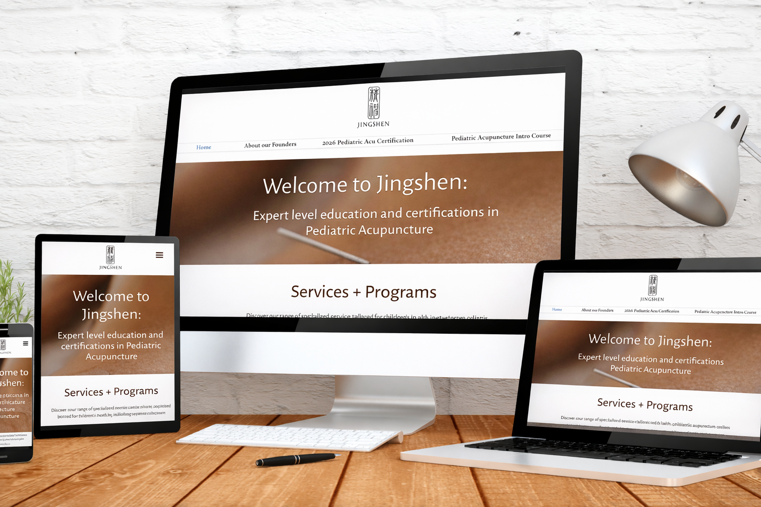 Digital workspace with pediatric acupuncture website.png