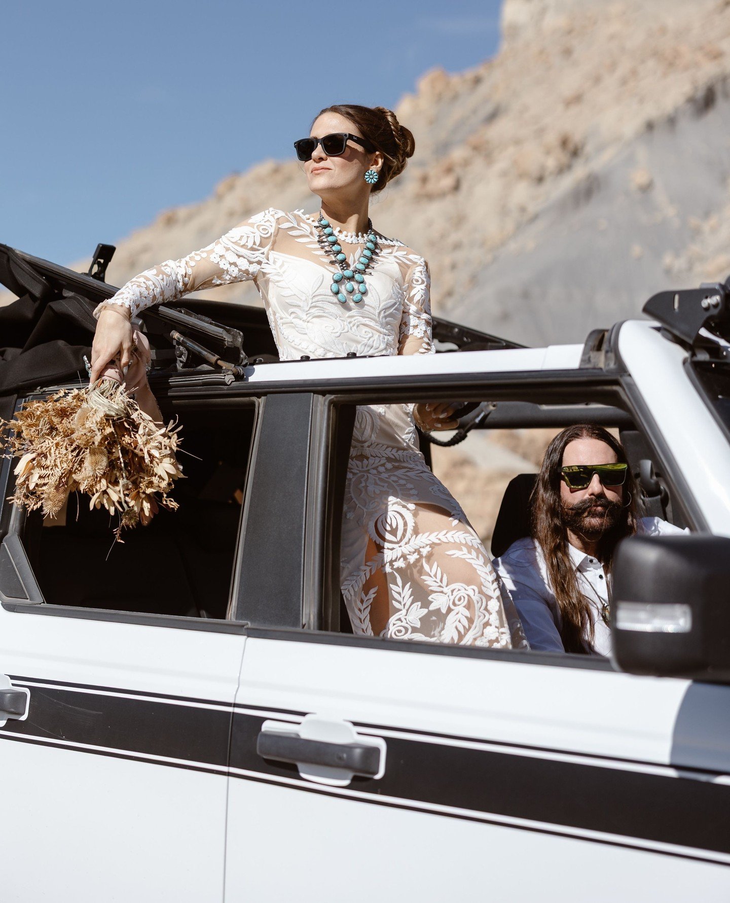 The beauty of eloping is that you can elope virtually anywhere (with permits and double checking beforehand, of course). However, to get to some of the most epic locations, you might need more than just an AWD car. ⁠
⁠
There are some hidden gems in t