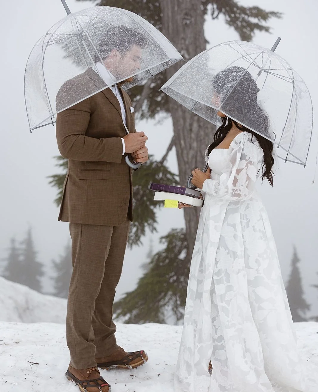 Eloping in the wilderness is a fantastic idea, but it comes with a certain level of risk that you need to be aware of before going. ⁠
⁠
Much of the safety gear that you may need will be dependent on the activity that you choose to do (helmets for bik
