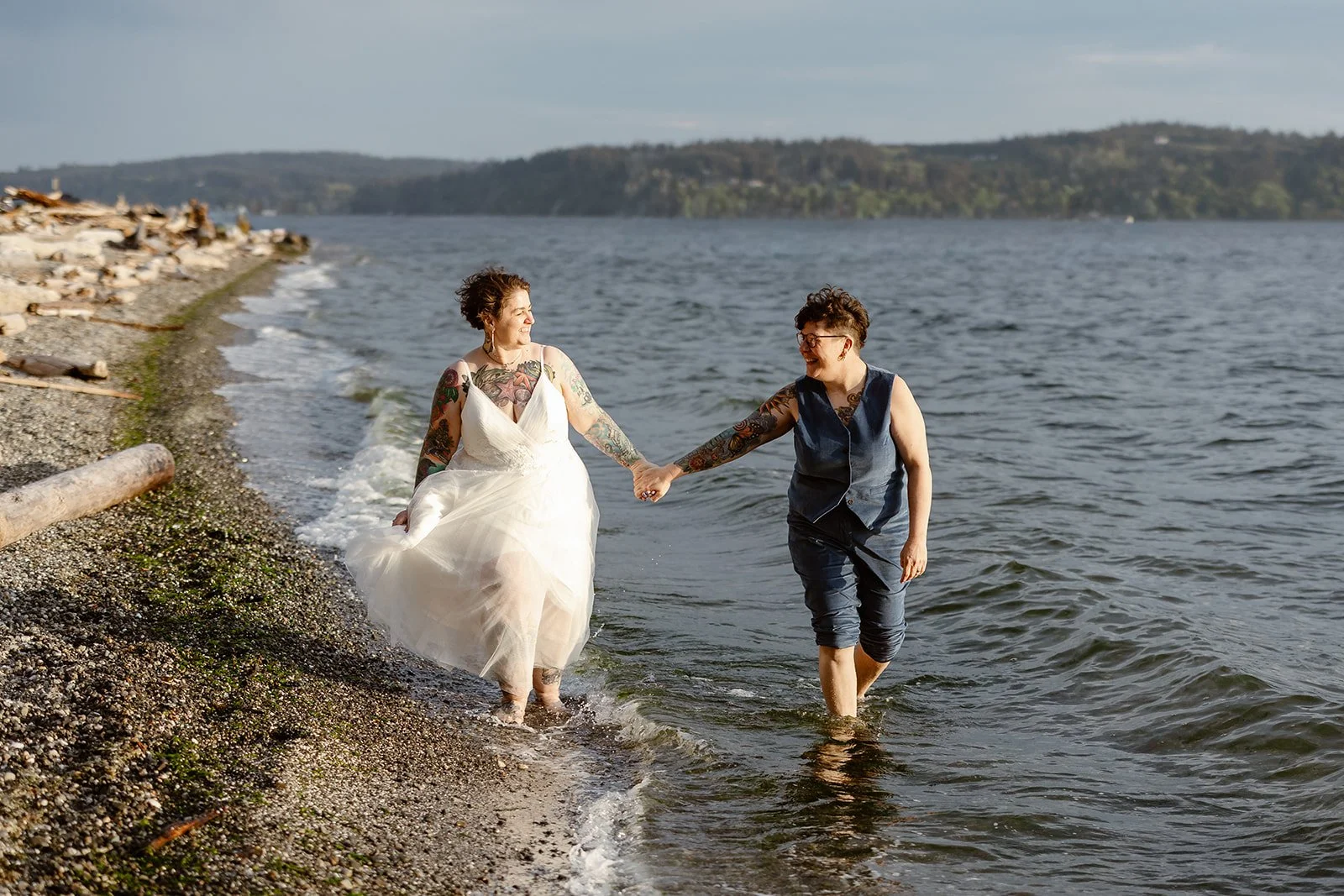 Intimate Camano Island State Park Wedding