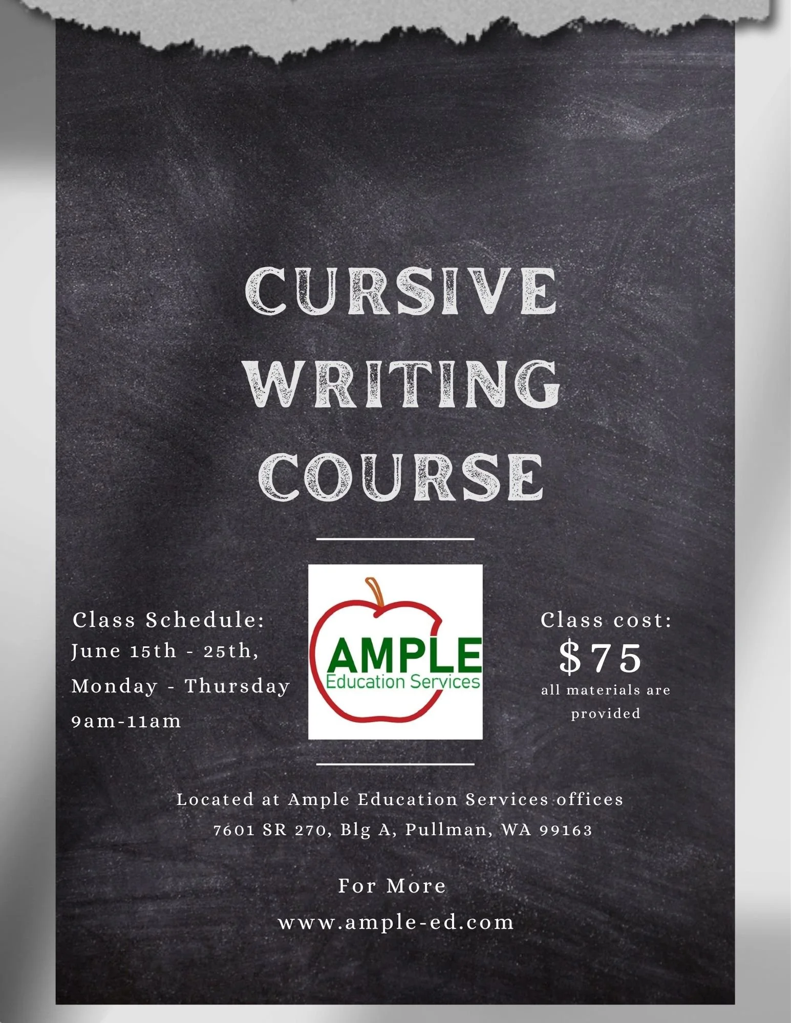 Cursive Course