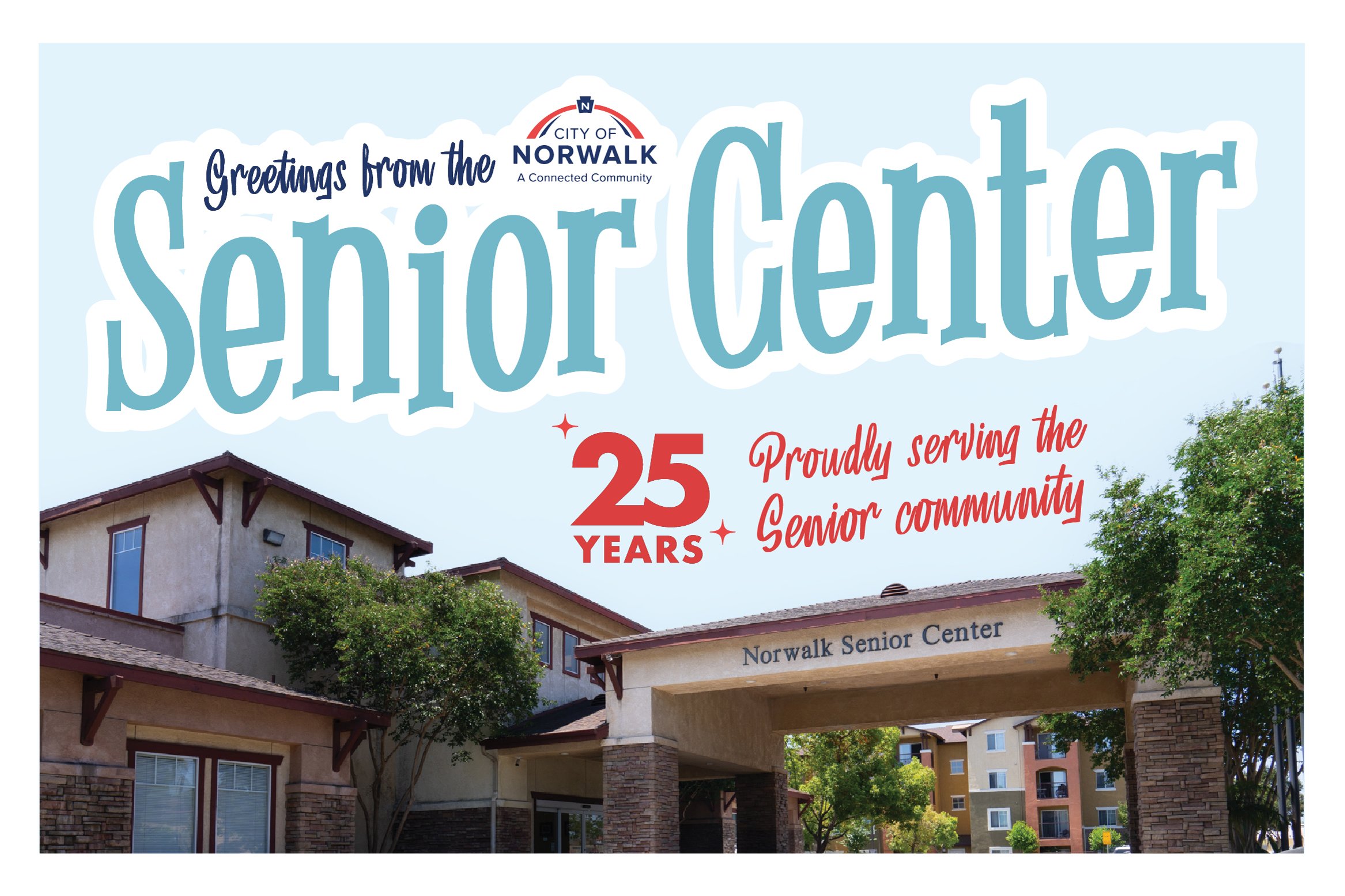 Senior Center 25th Anniversary Cover Art
