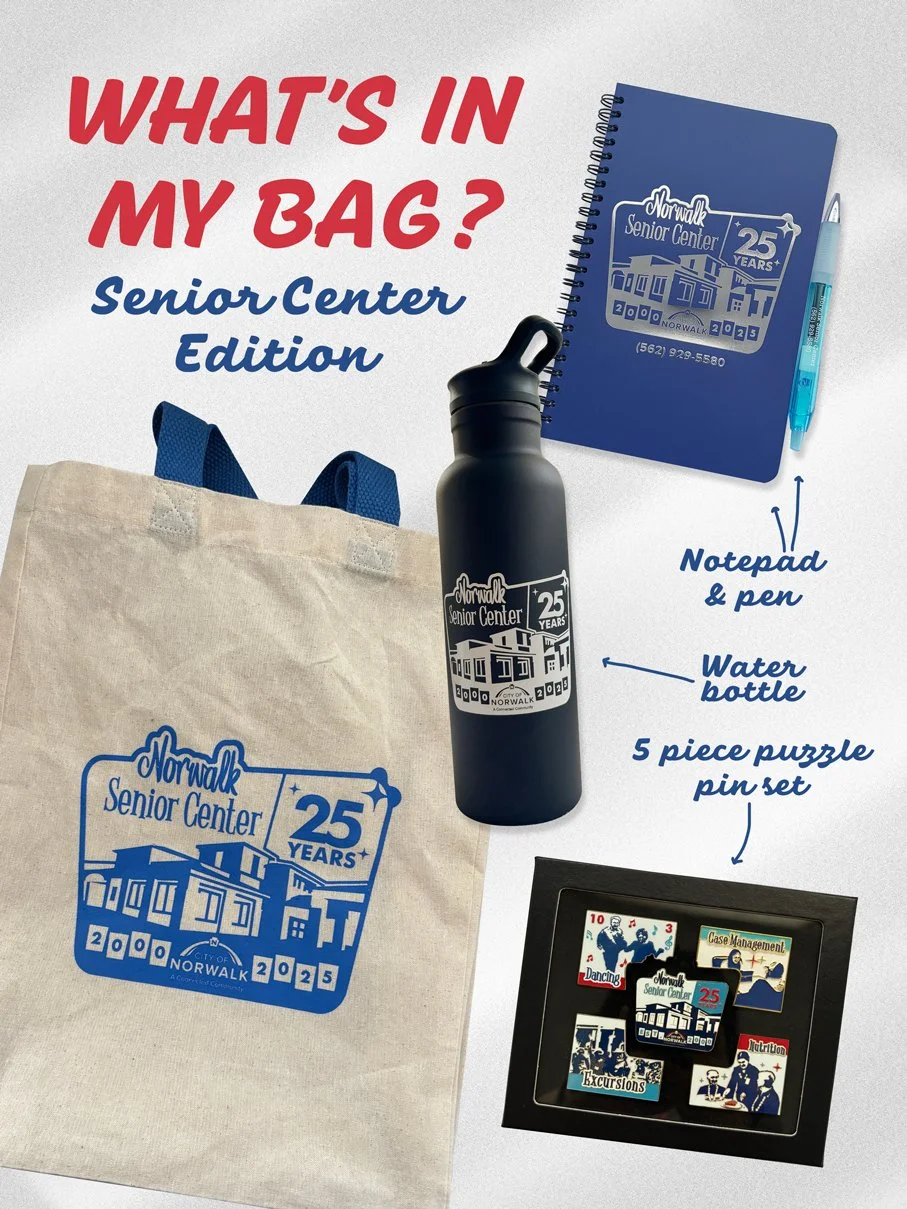 Whats in My Bag - Senior Center Edition
