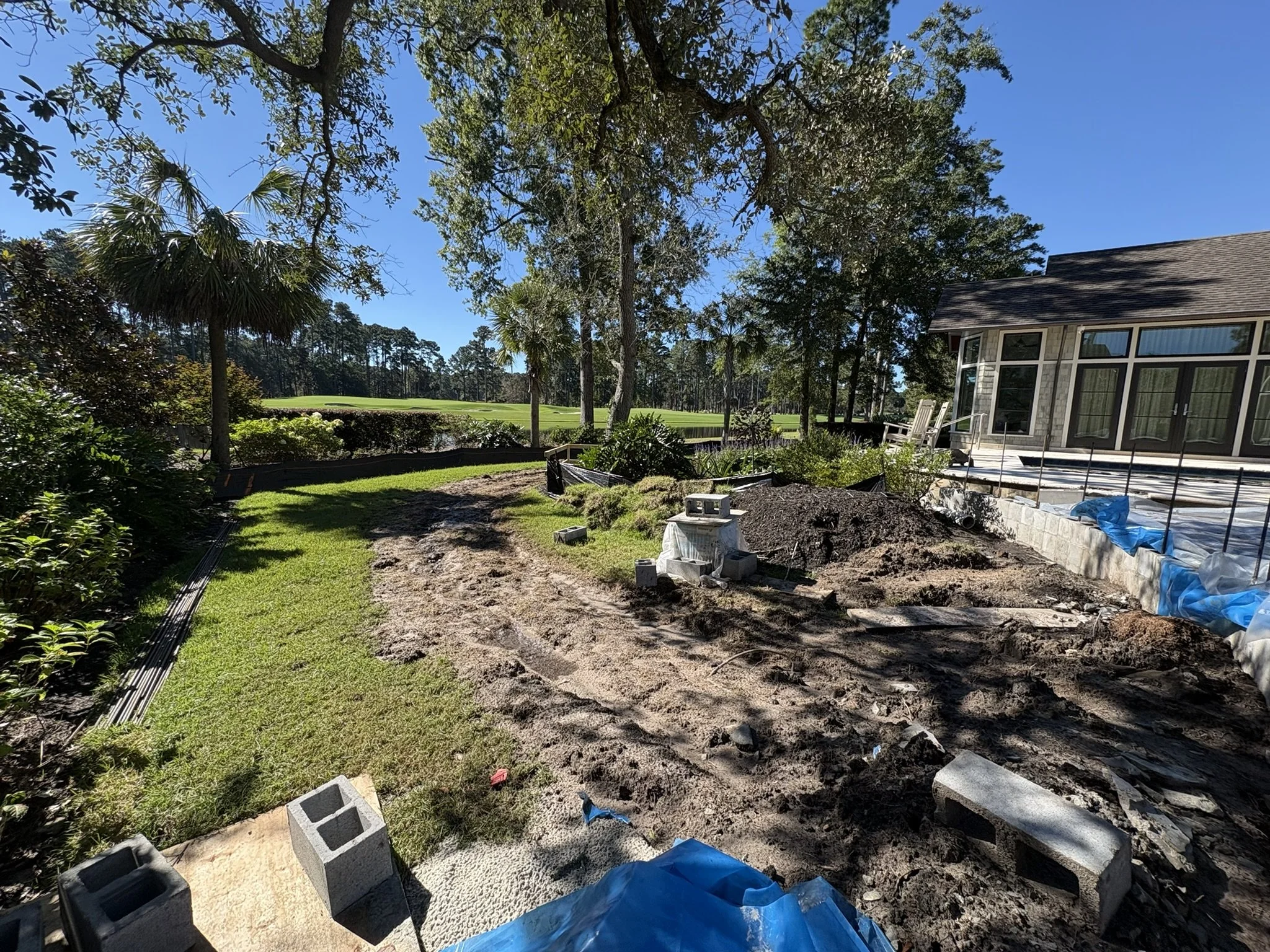 Bluffton SC Berkeley Hall construction