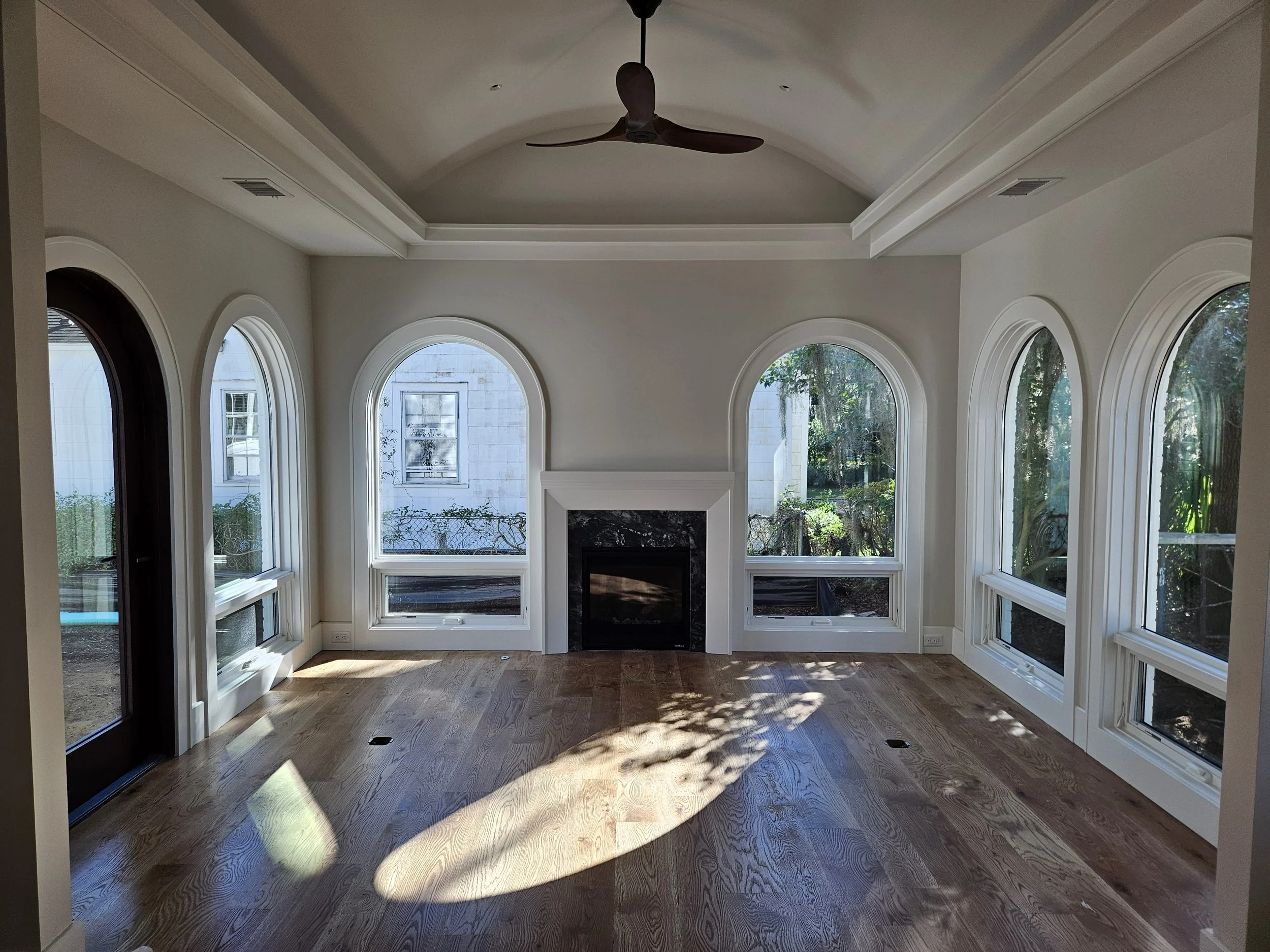Beaufort, SC living room renovation