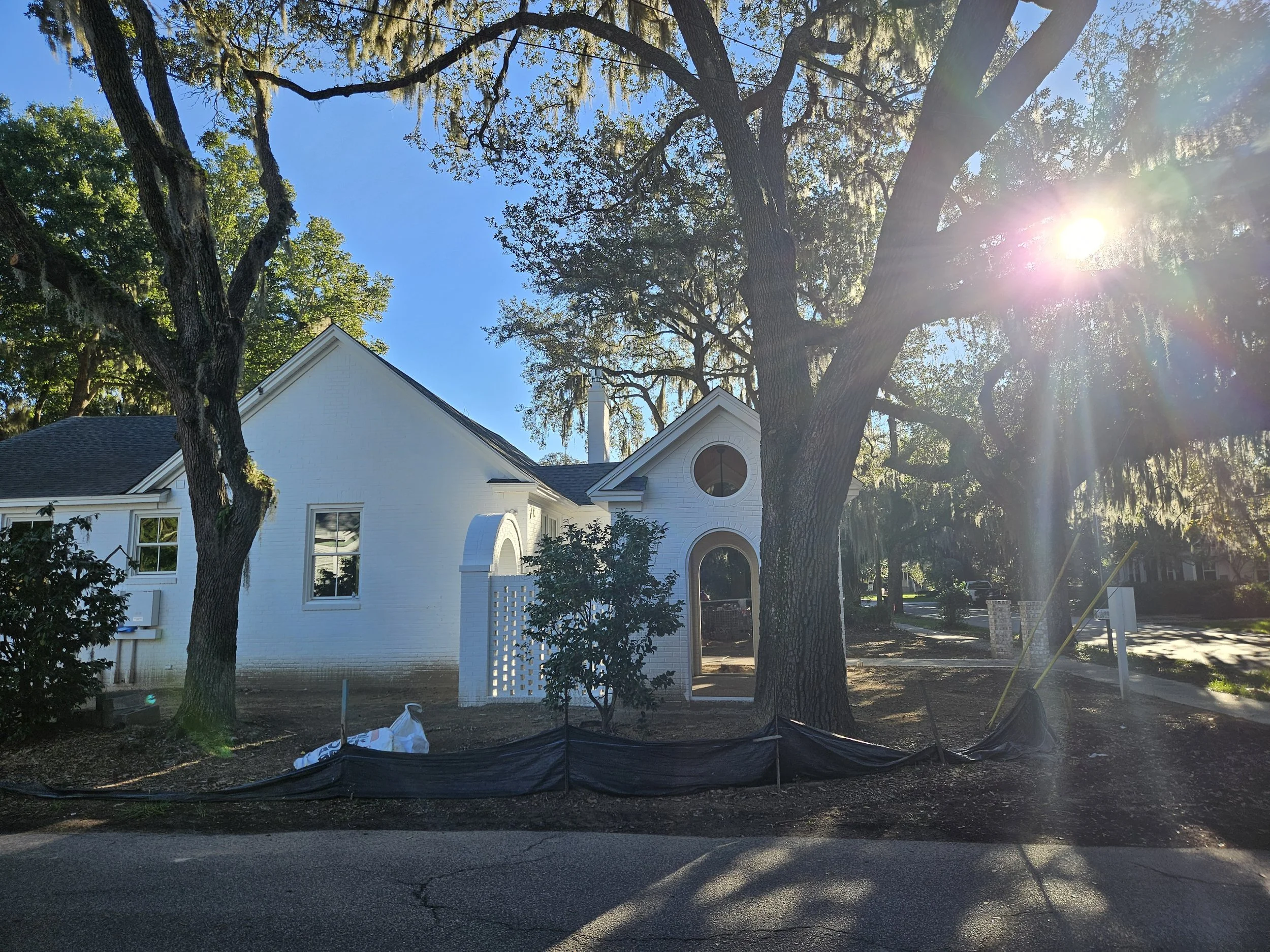 Beaufort SC historic cottage renovation