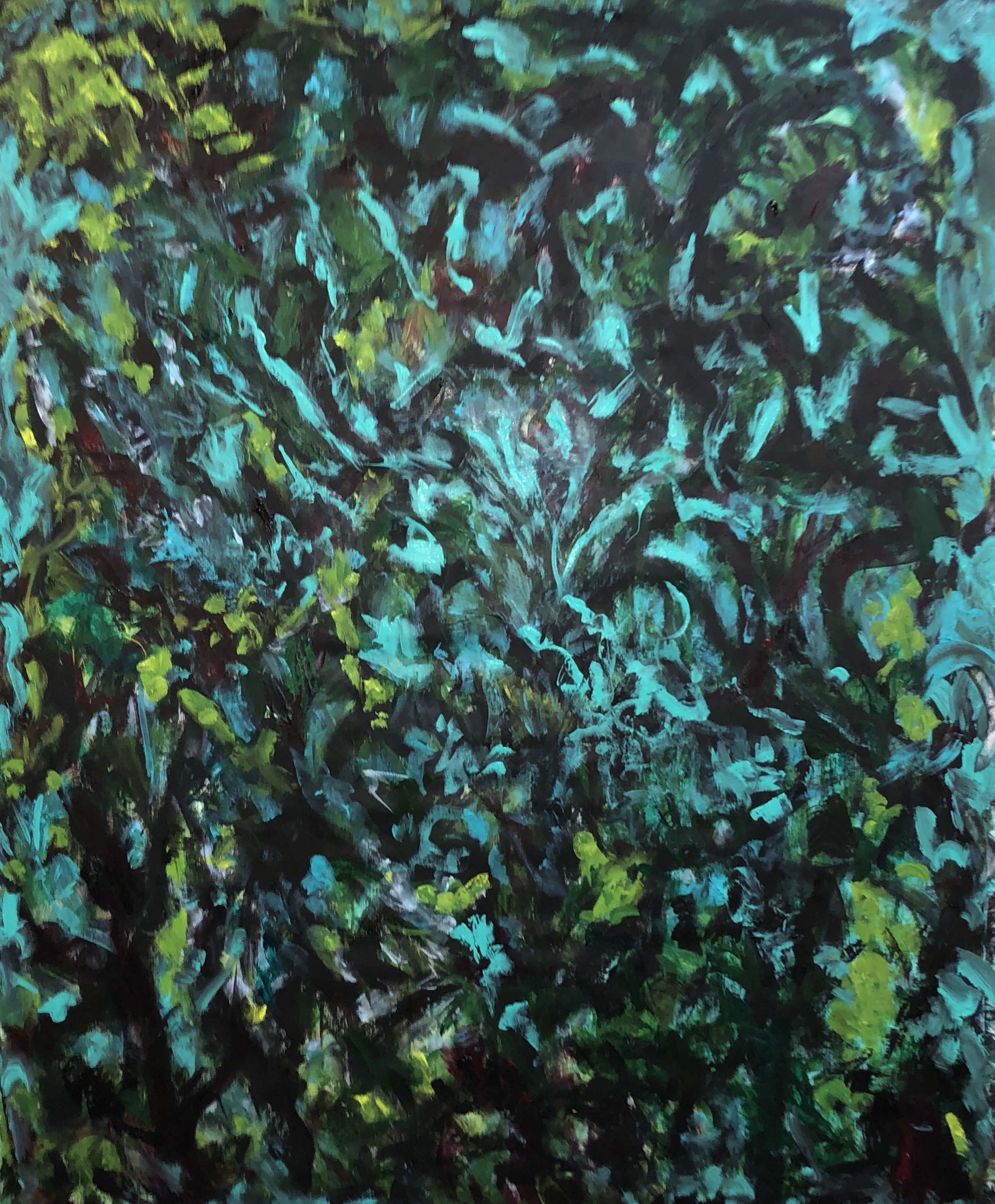 deep inside, 50x60 in.