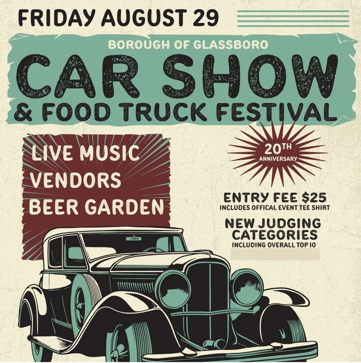 Glassboro Car Show & Food Truck Festival