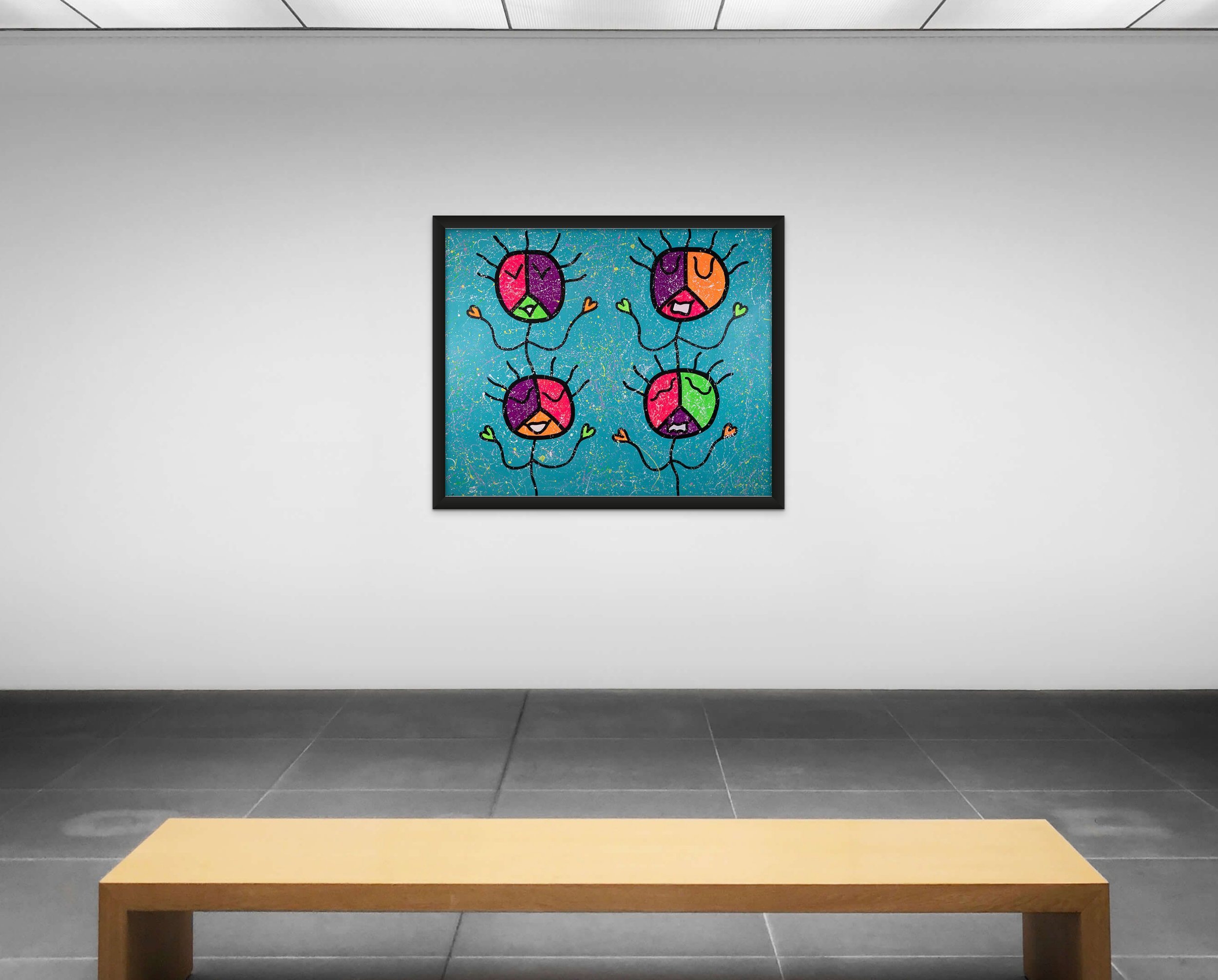All Four Peace & Love - SOLD