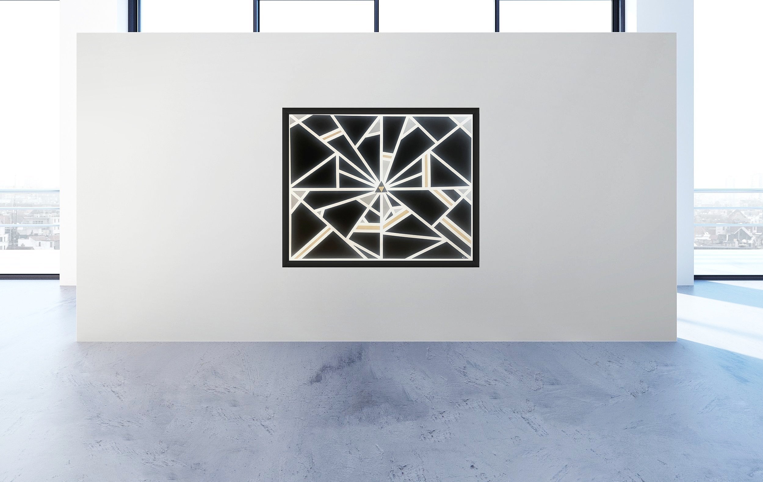Talkin' Bout Shattered Dreams, Shattered Dreams - Acrylic on Canvas, 48" x 60" - 2023 - SOLD