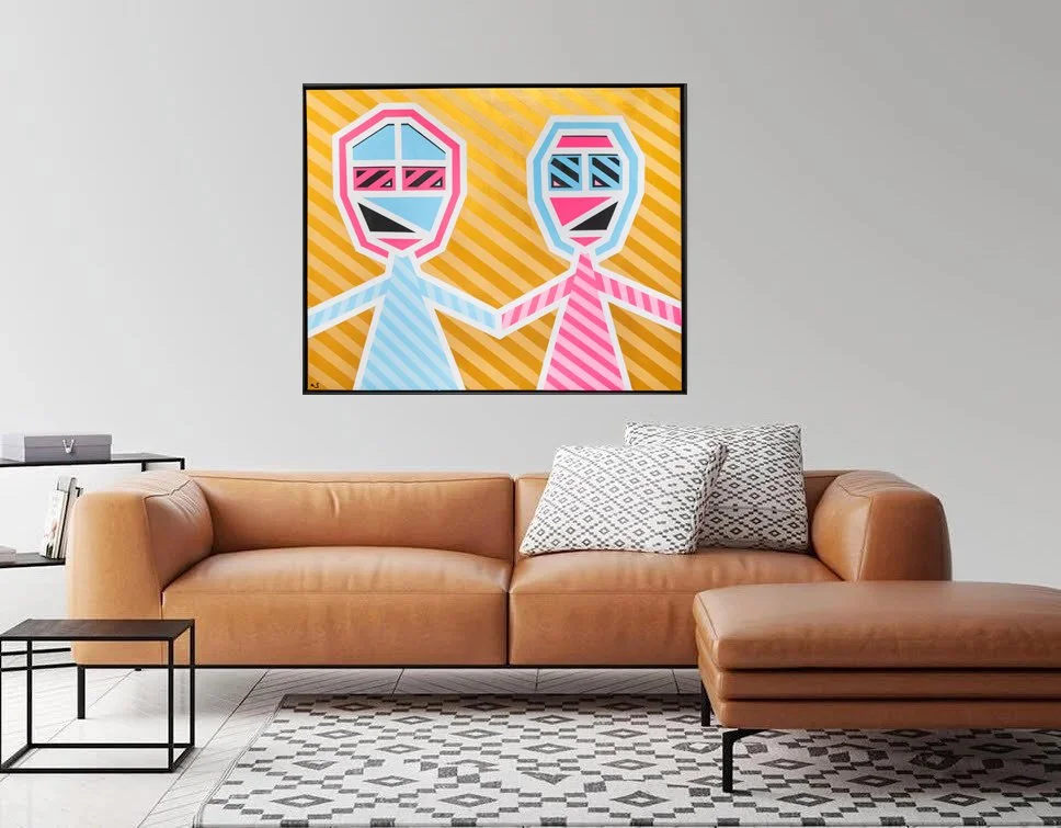 Hold On For One More Day - 42x52in - Acrylic on Canvas - 2026