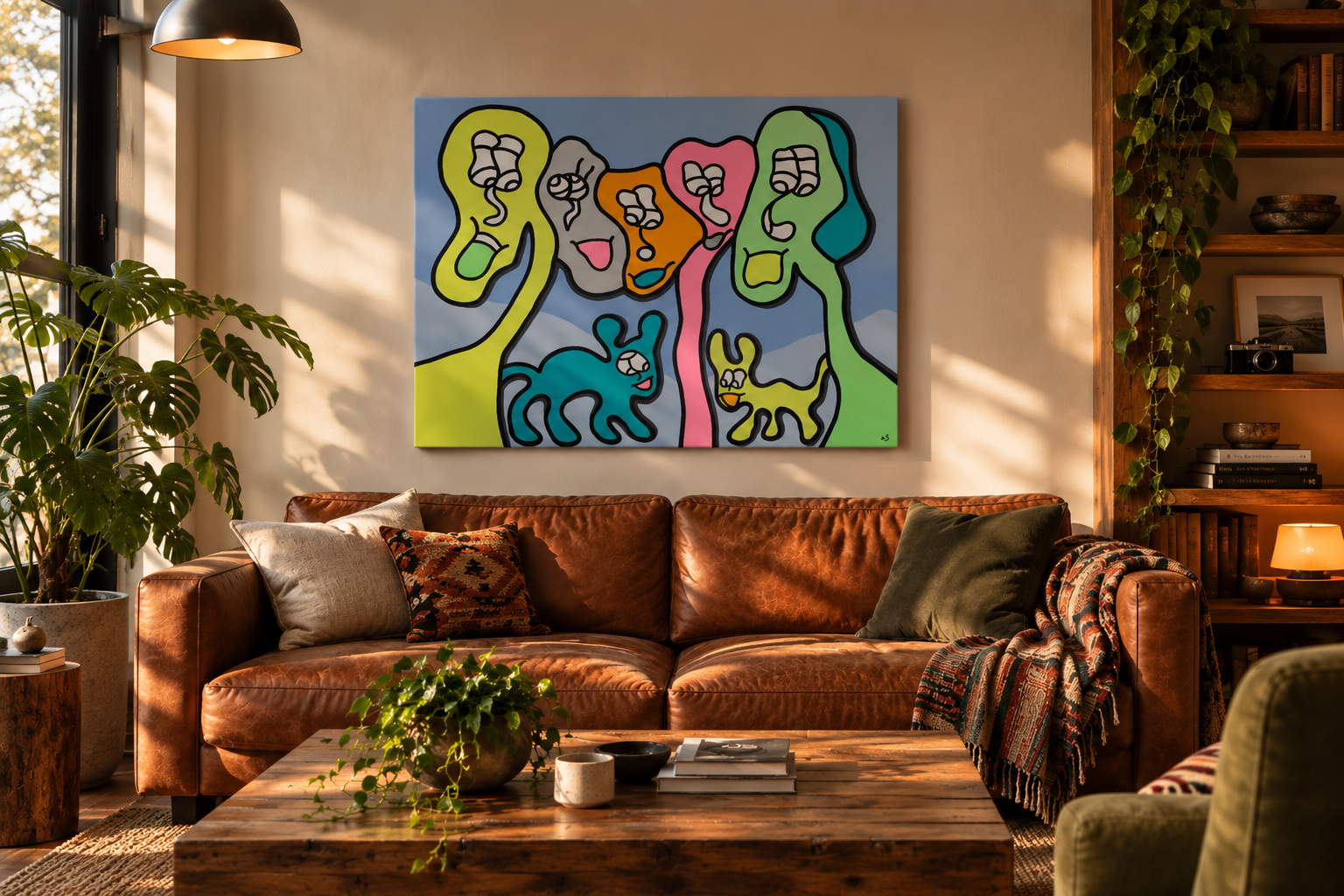 Wonderwall - 48" x 60" - Acrylic on Canvas - 2026