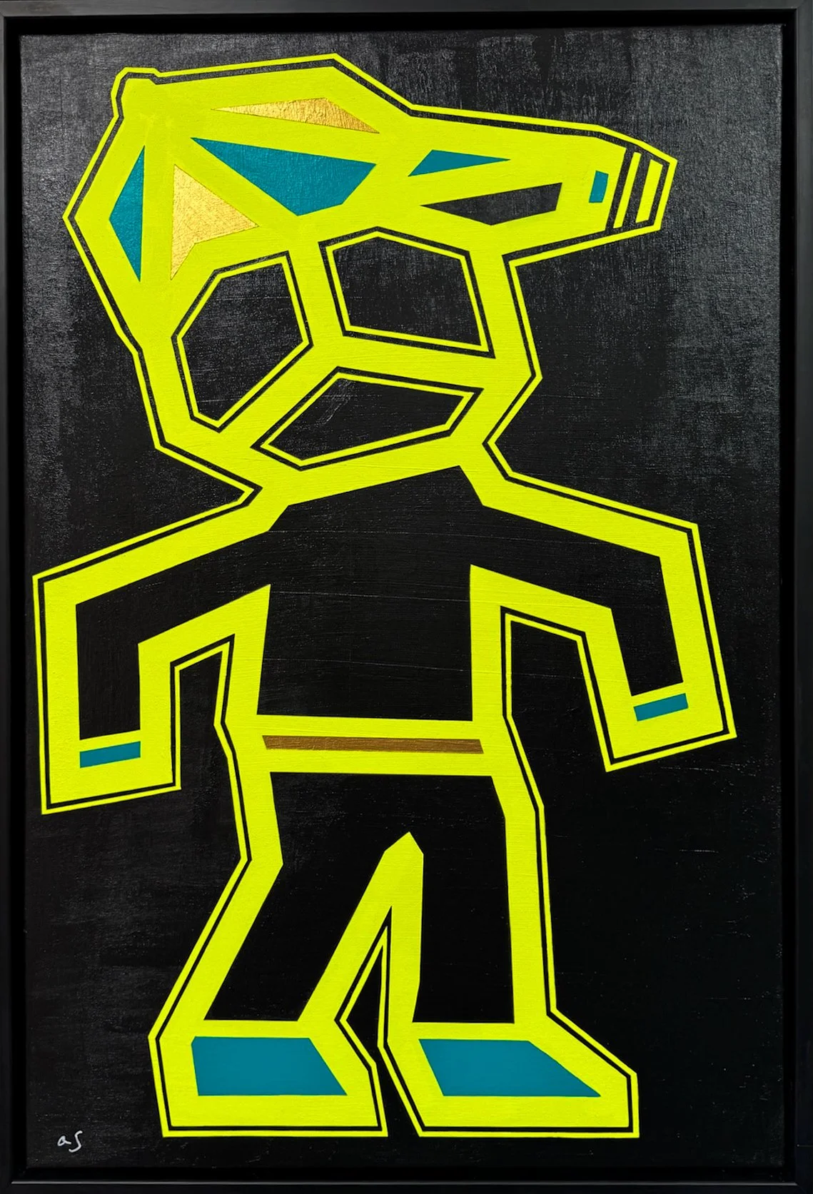 Peace Homie - 24x36in - Acrylic on Canvas - 2026