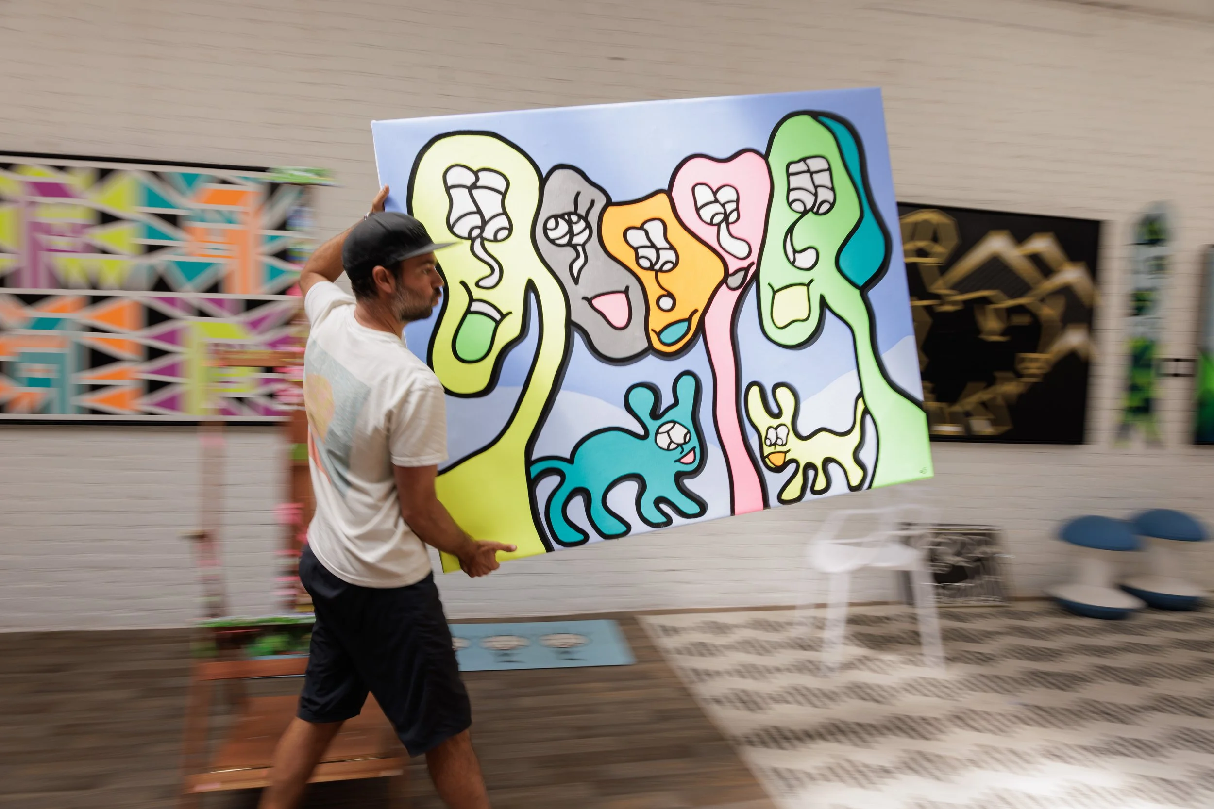 Wonderwall - 48" x 60" - Acrylic on Canvas - 2026