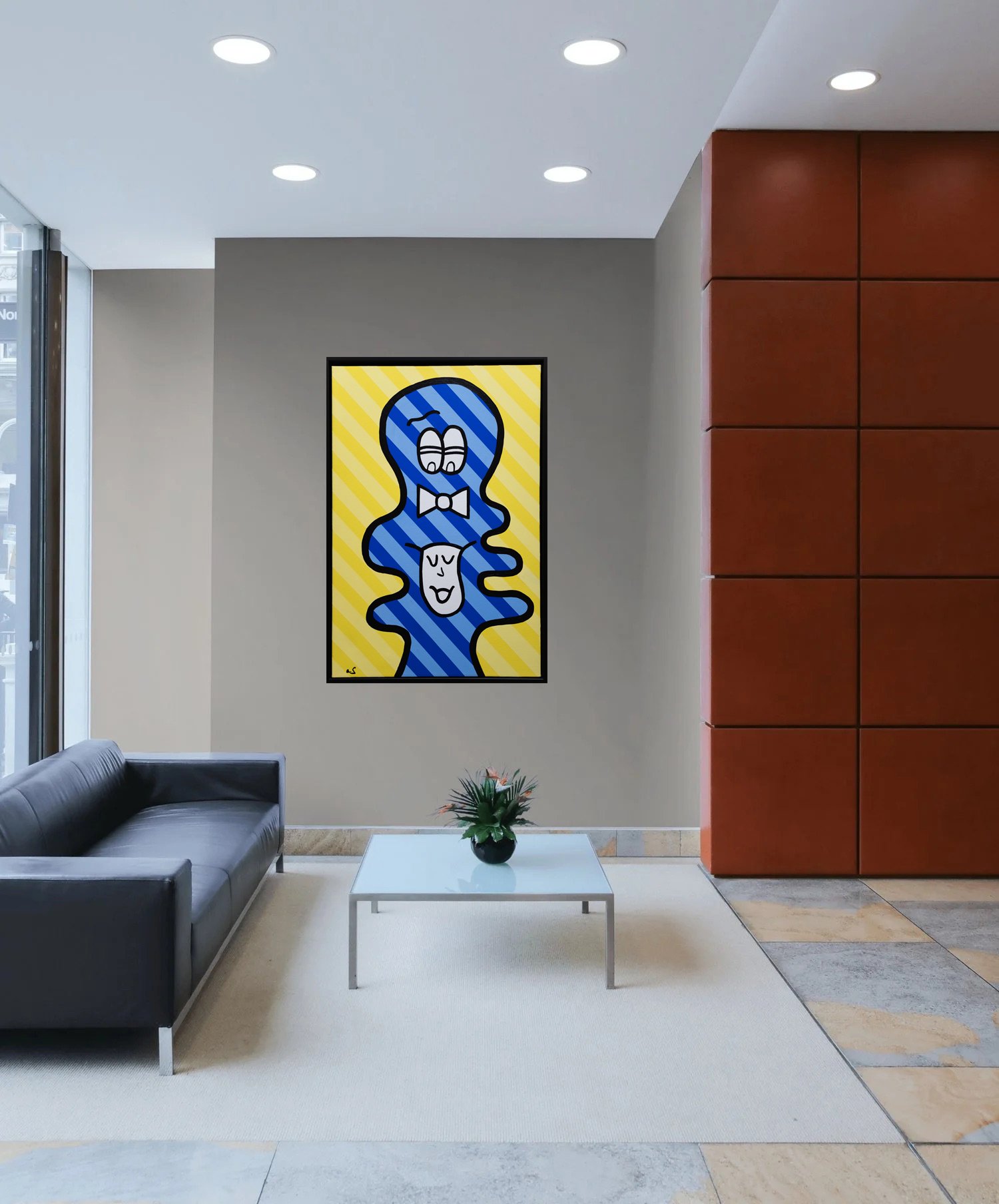 Be Schwell - 24x36in - Acrylic on Canvas - 2025