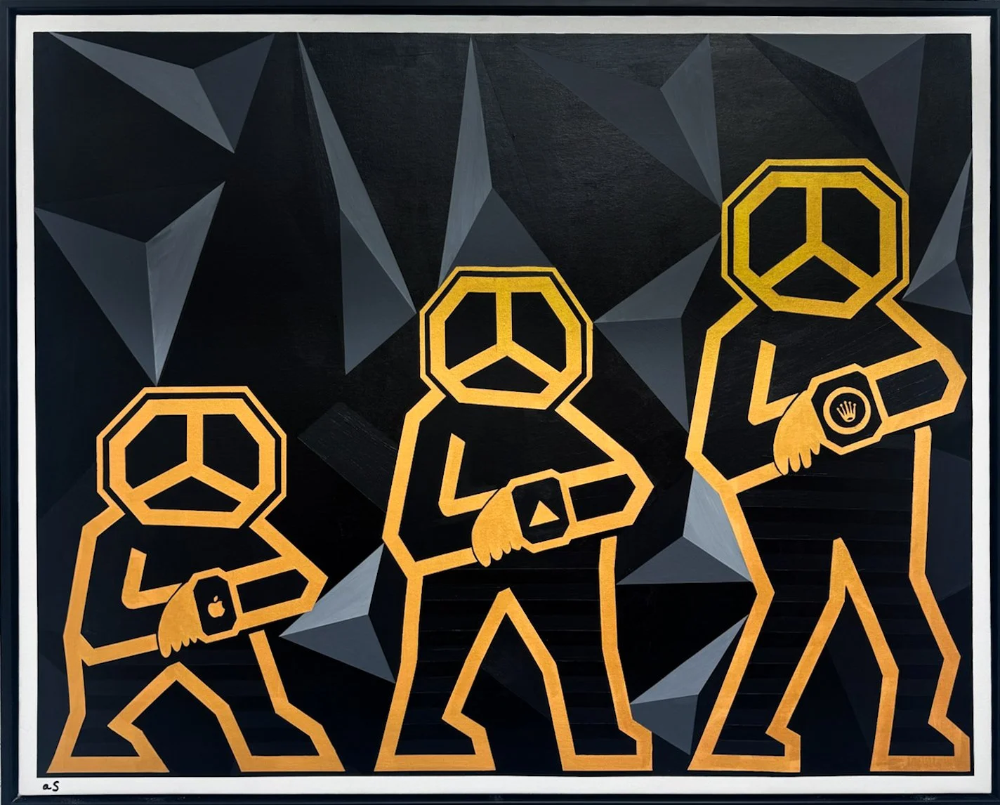 Timepeace - 48x60in - Acrylic on Canvas - 2026