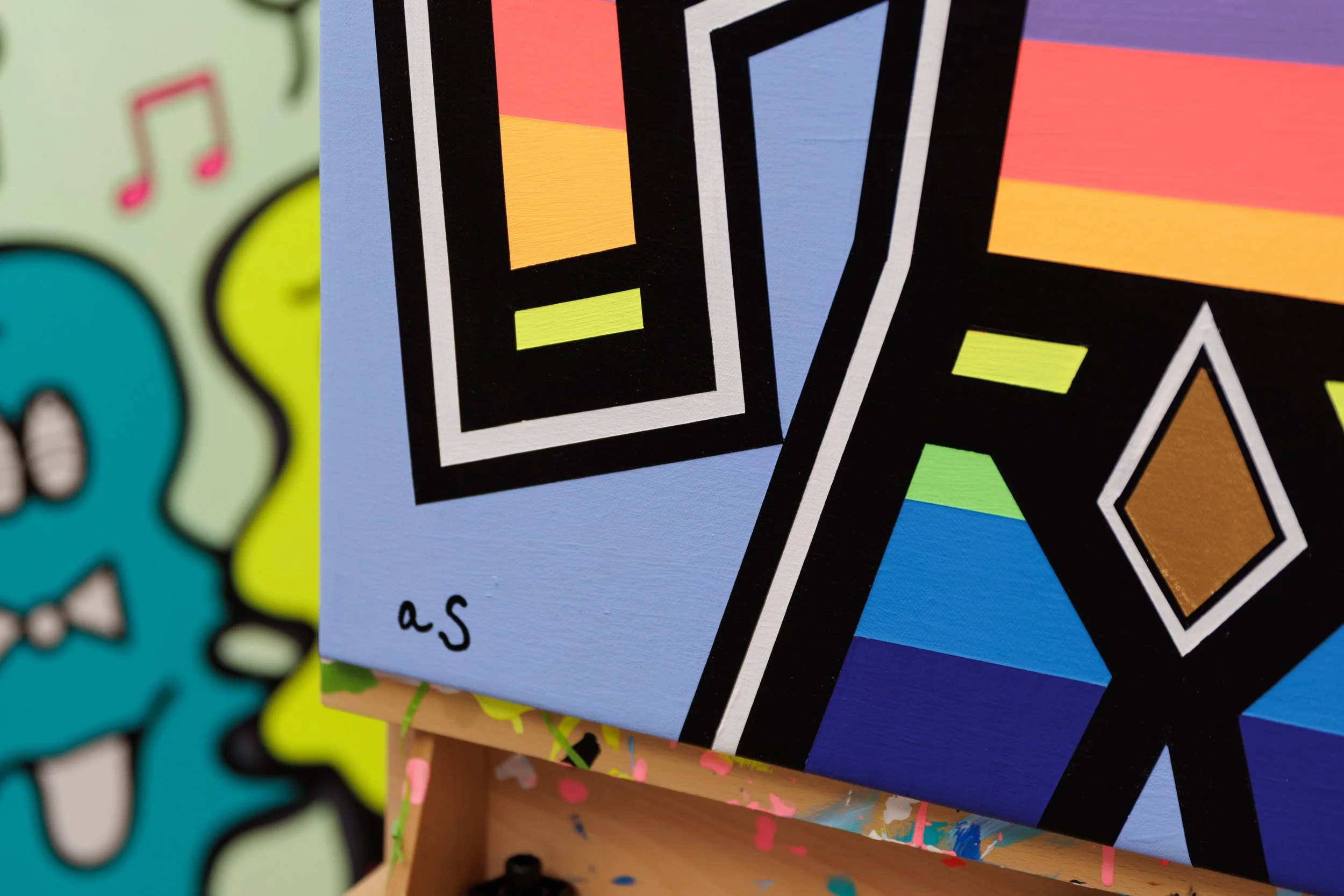 Peaceful Warrior - 24x36in - Acrylic on Canvas - 2026