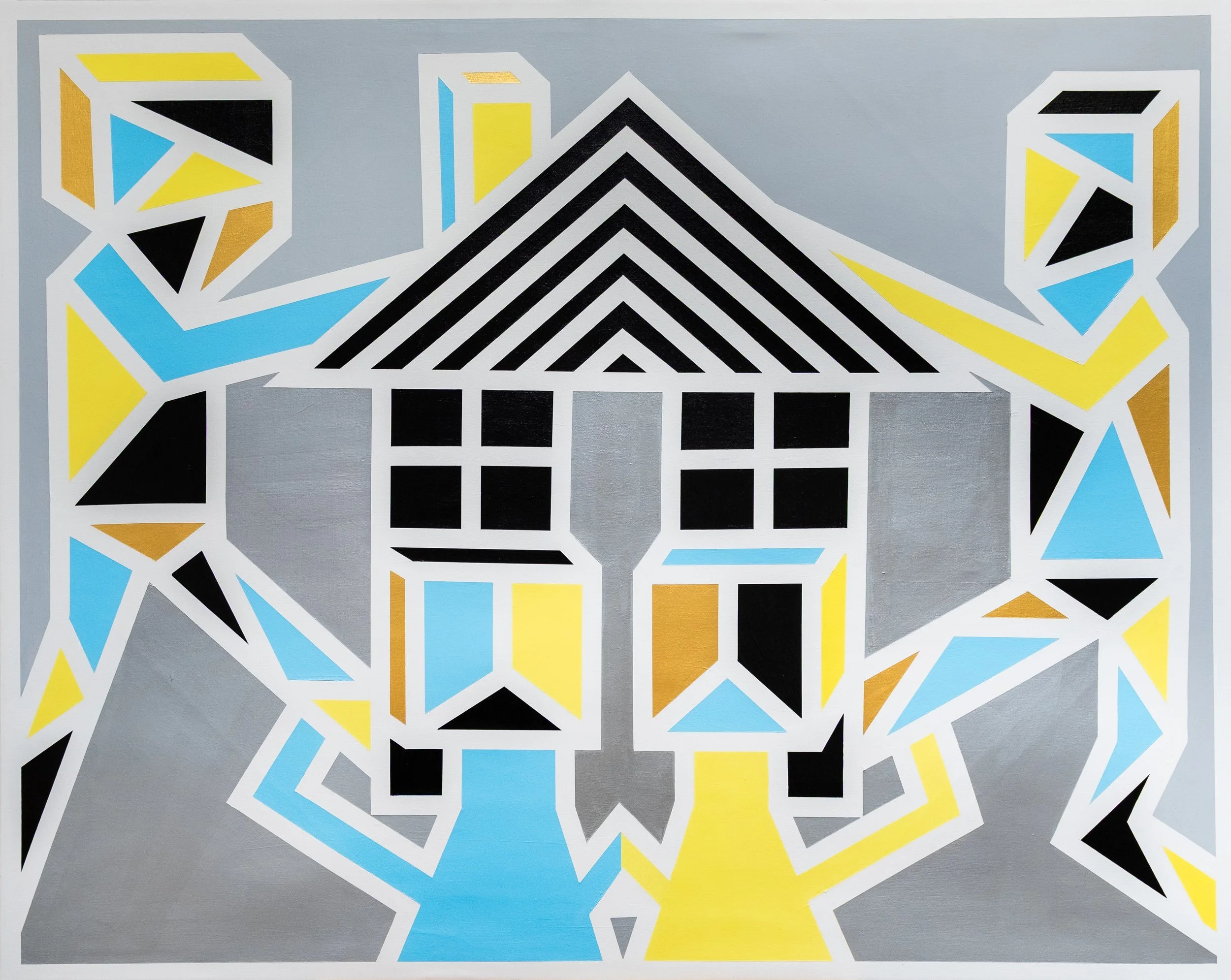 The One - 48x60in - Acrylic on Canvas - SOLD