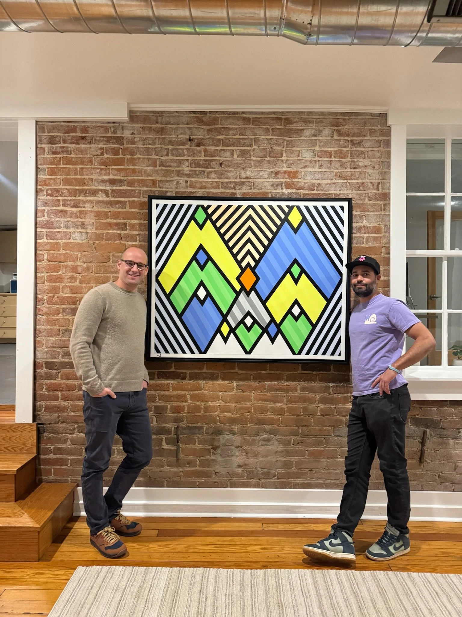 Shine On You Crazy Diamond - 42x52in - Acrylic on Canvas