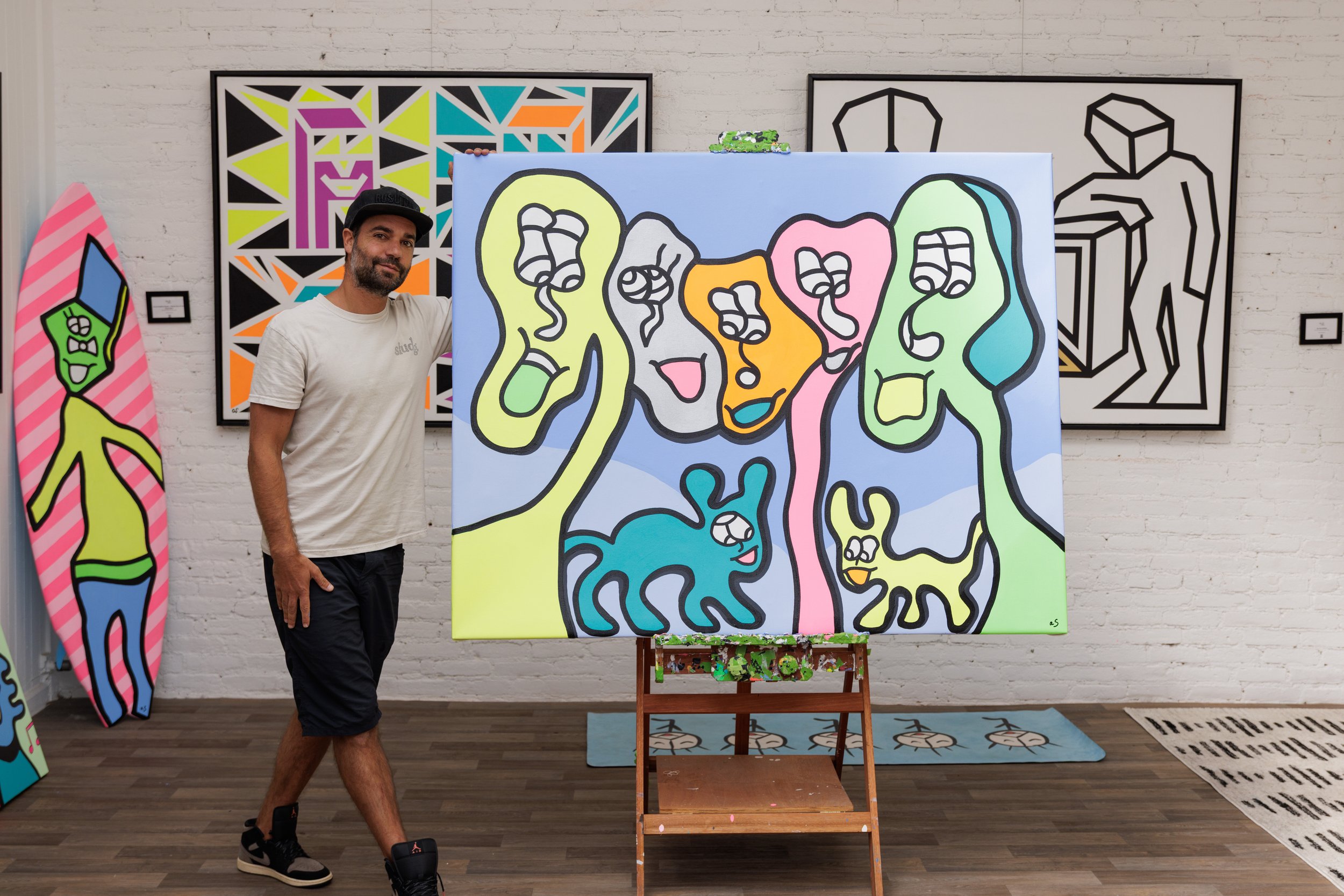 Wonderwall - 48" x 60" - Acrylic on Canvas - 2026