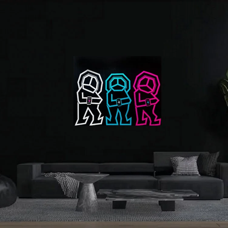 Peace in Darkness - 24x36in - Acrylic on Canvas - 2026