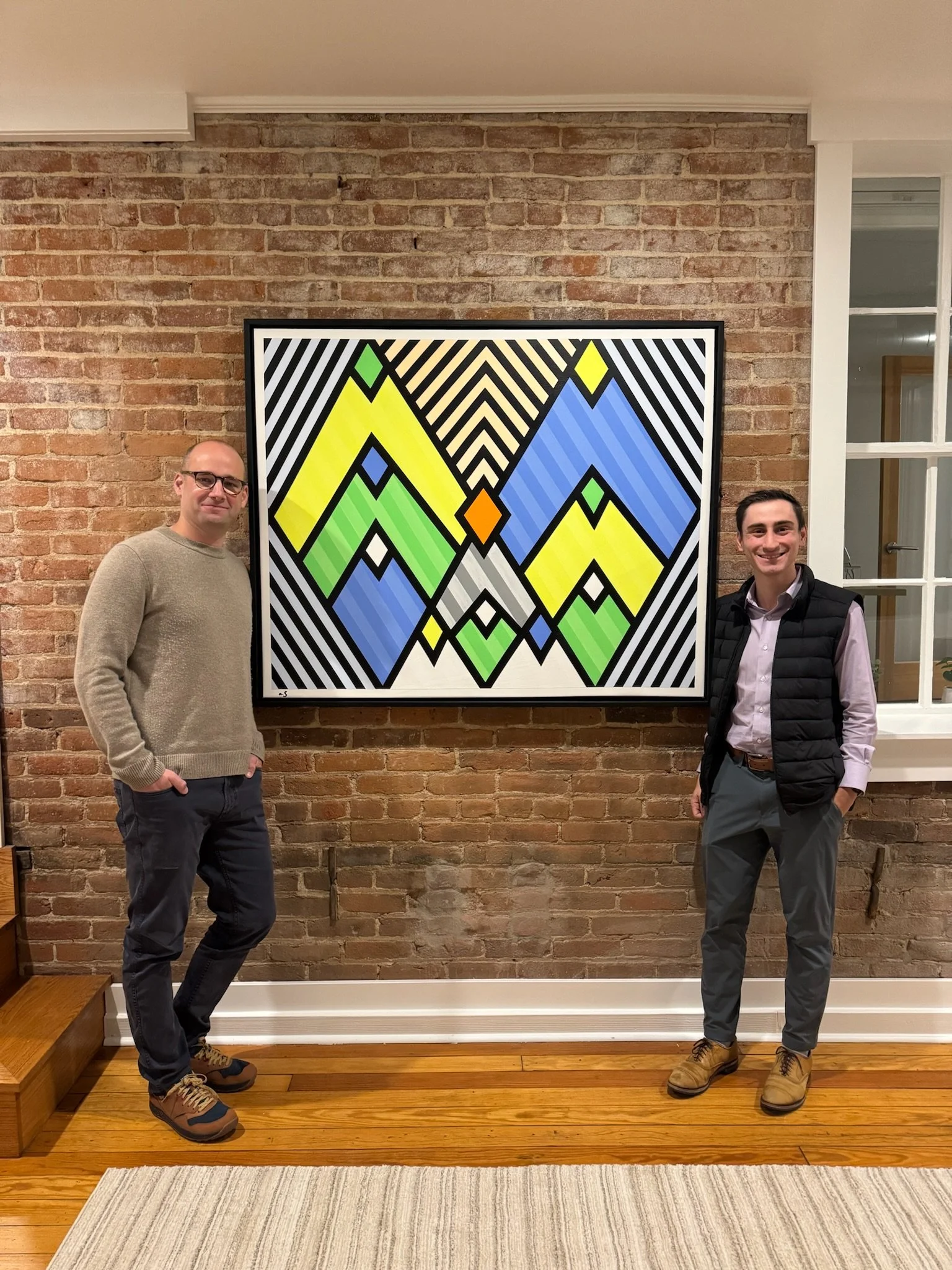 Shine On You Crazy Diamond - 42x52in - Acrylic on Canvas