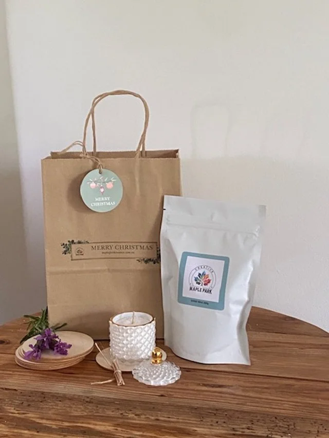 $25.00 Small Sand Wax Gift Bag