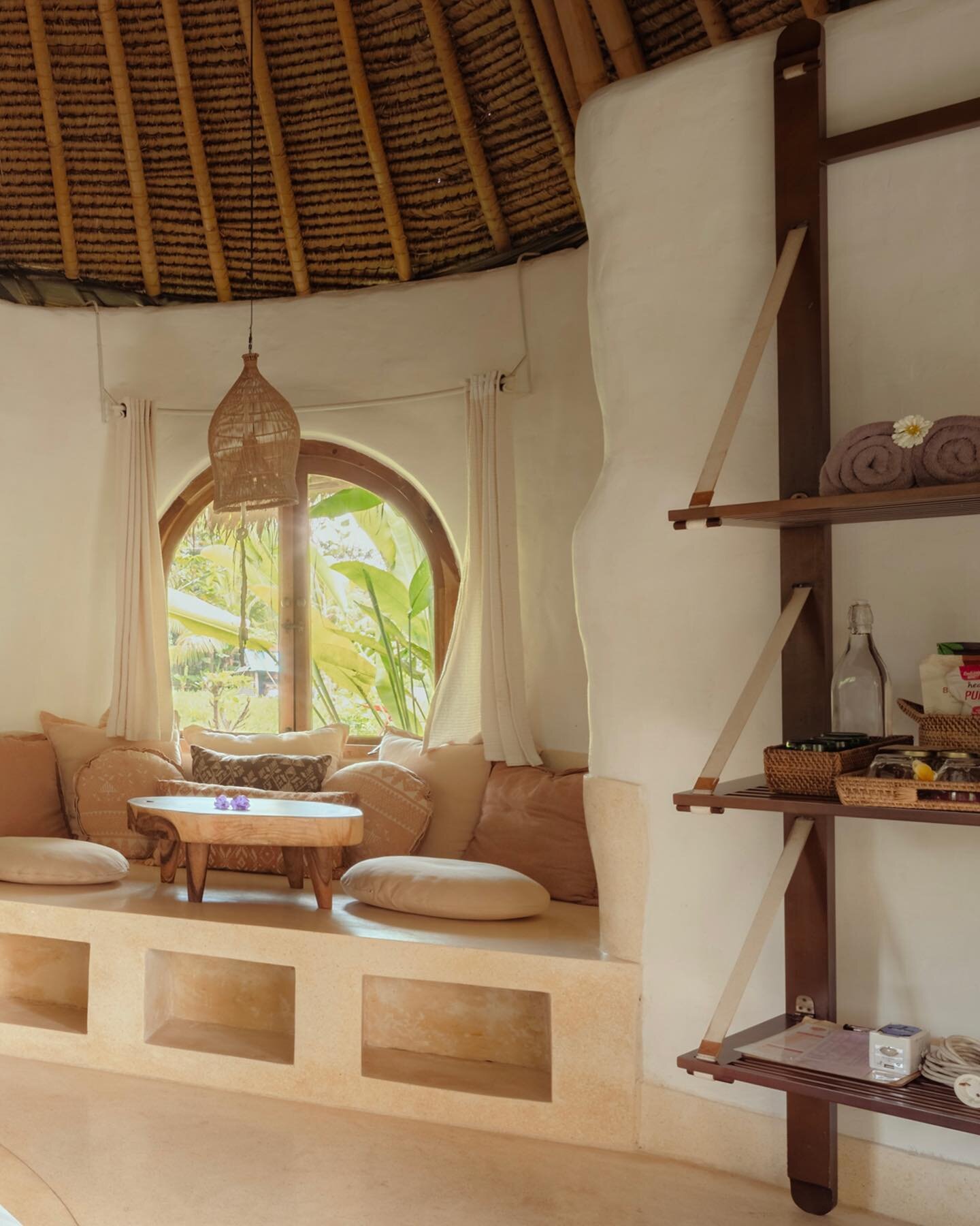Escape to your own private sanctuary with our comfortable earth bag villas. Relax, unwind, and indulge in the comfort and serenity of your own personal paradise.