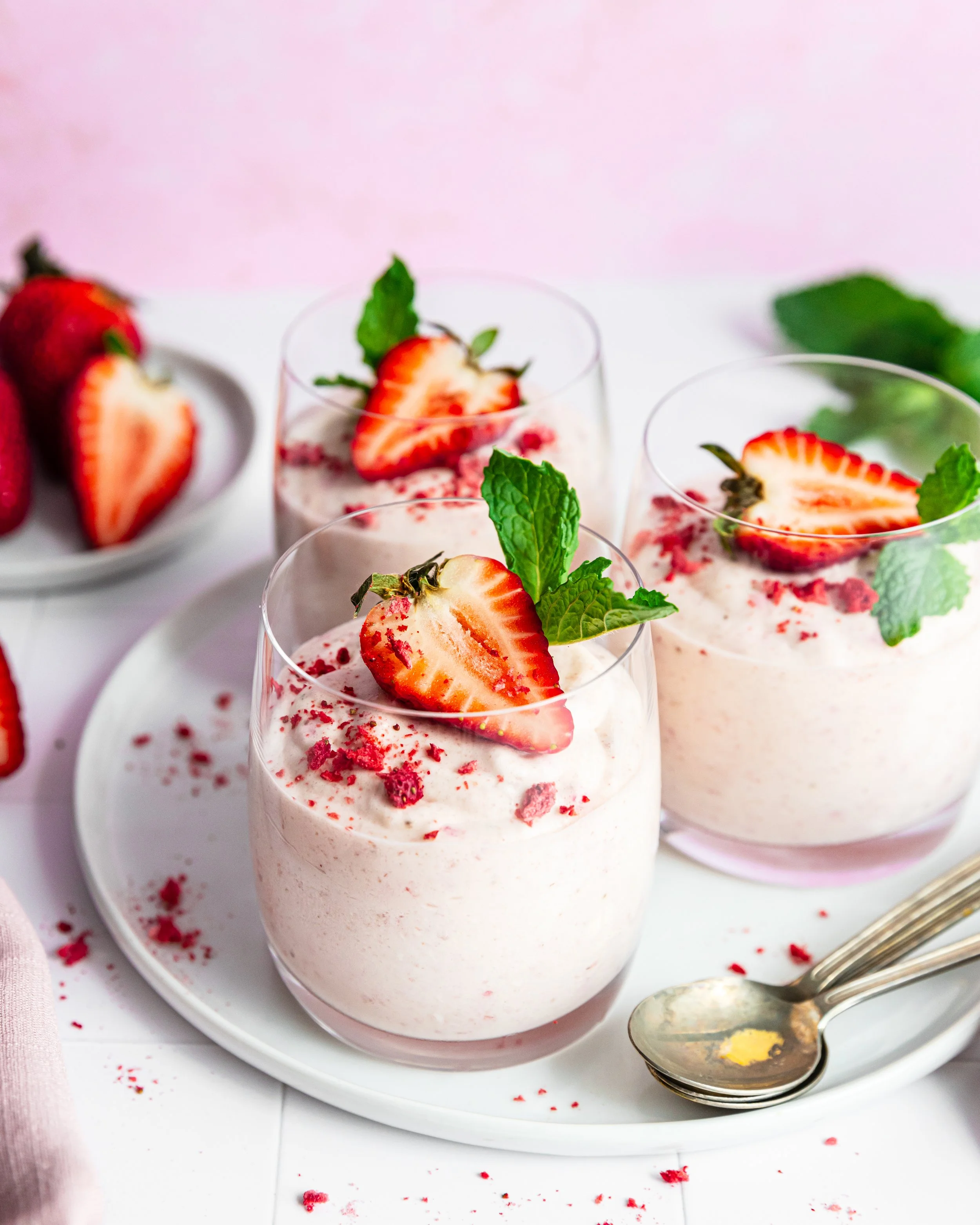 Easy Strawberry Mousse