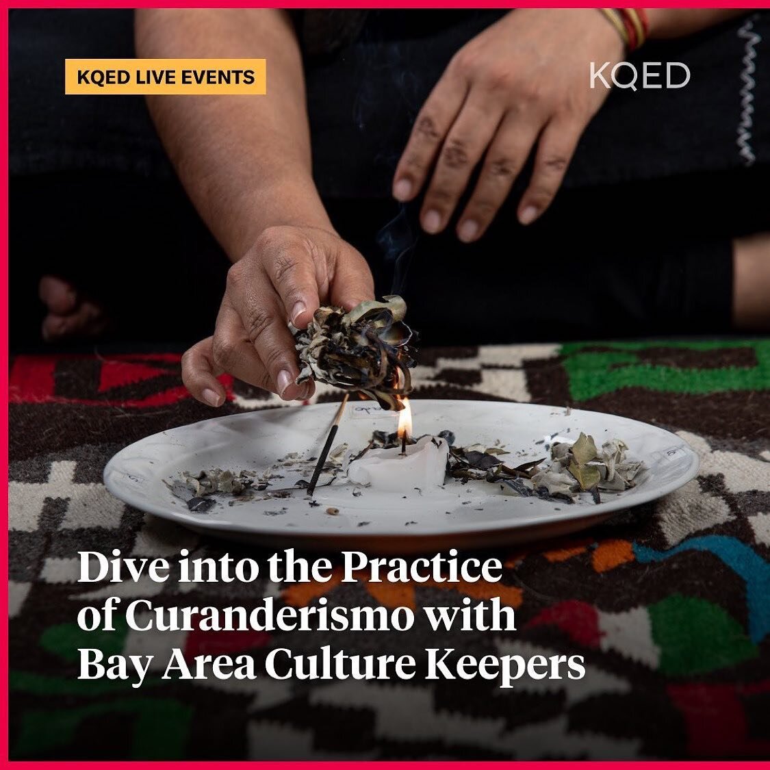 Curious to understand the roots and practices of curanderismo? 

Join Ancestral Arts as we offer the final season of The Curanderx Toolkit class beginning September 28th! 

Tune in next week with @kqed as they dive in this sacred world with graciousn